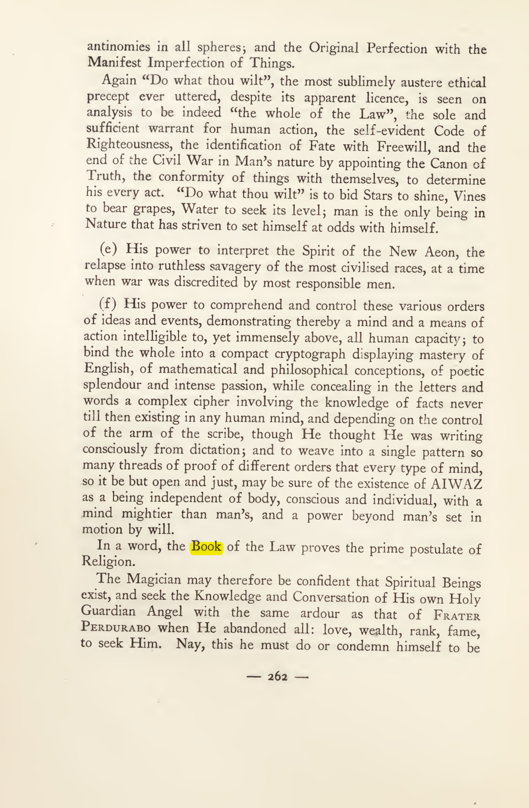 Original scan of Magick in Theory and Practice (Section 3), PDF page 58
