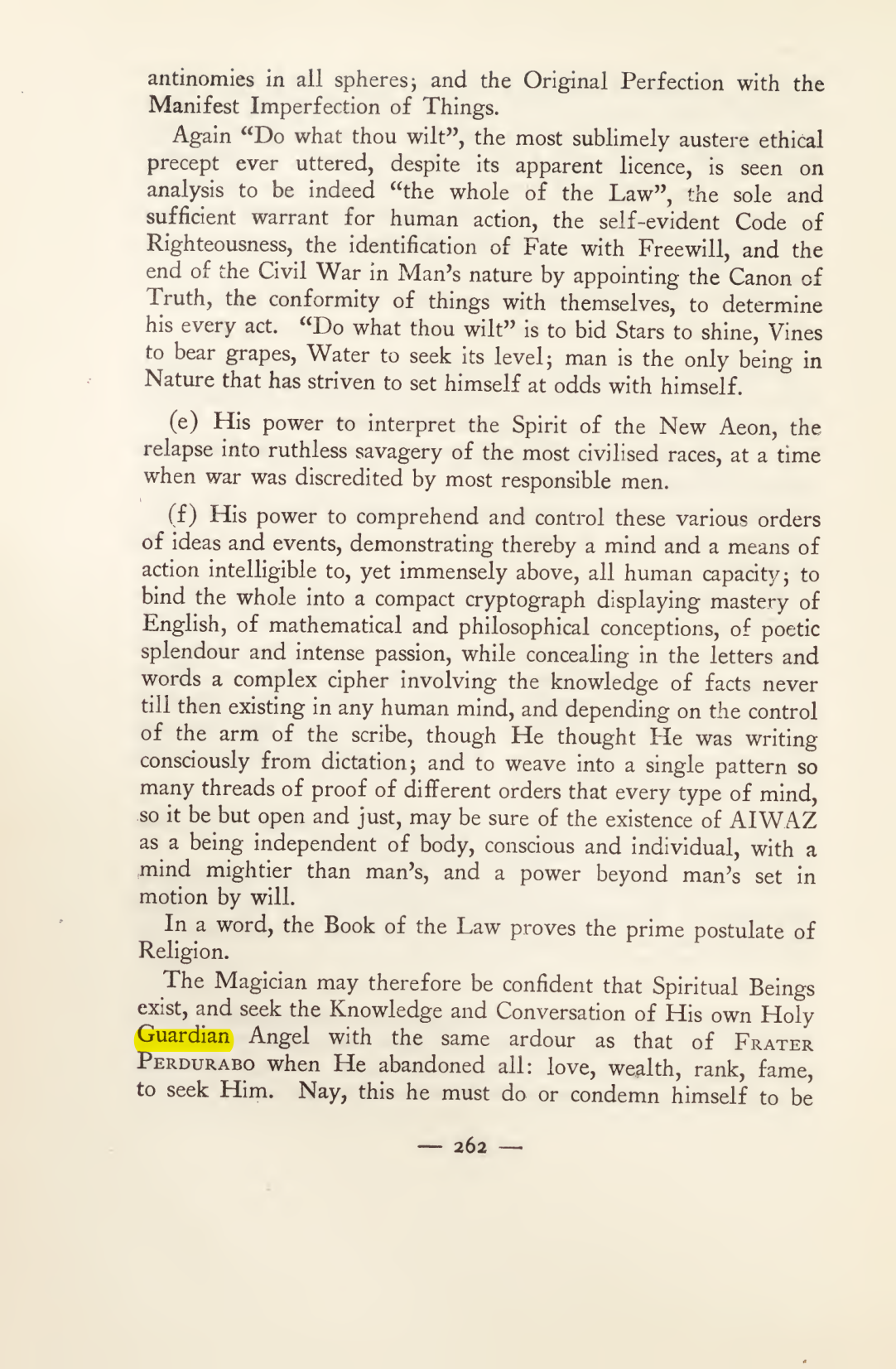 Original scan of Magick in Theory and Practice (Section 3), PDF page 58