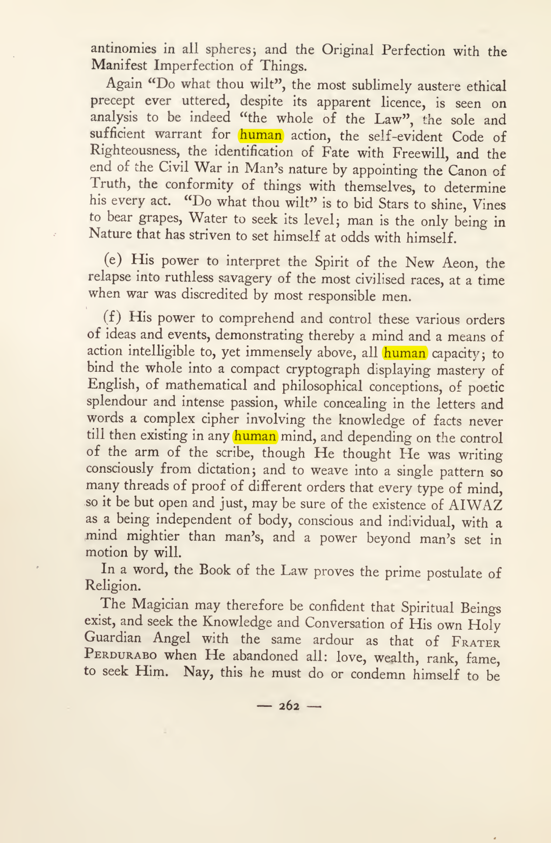 Original scan of Magick in Theory and Practice (Section 3), PDF page 58