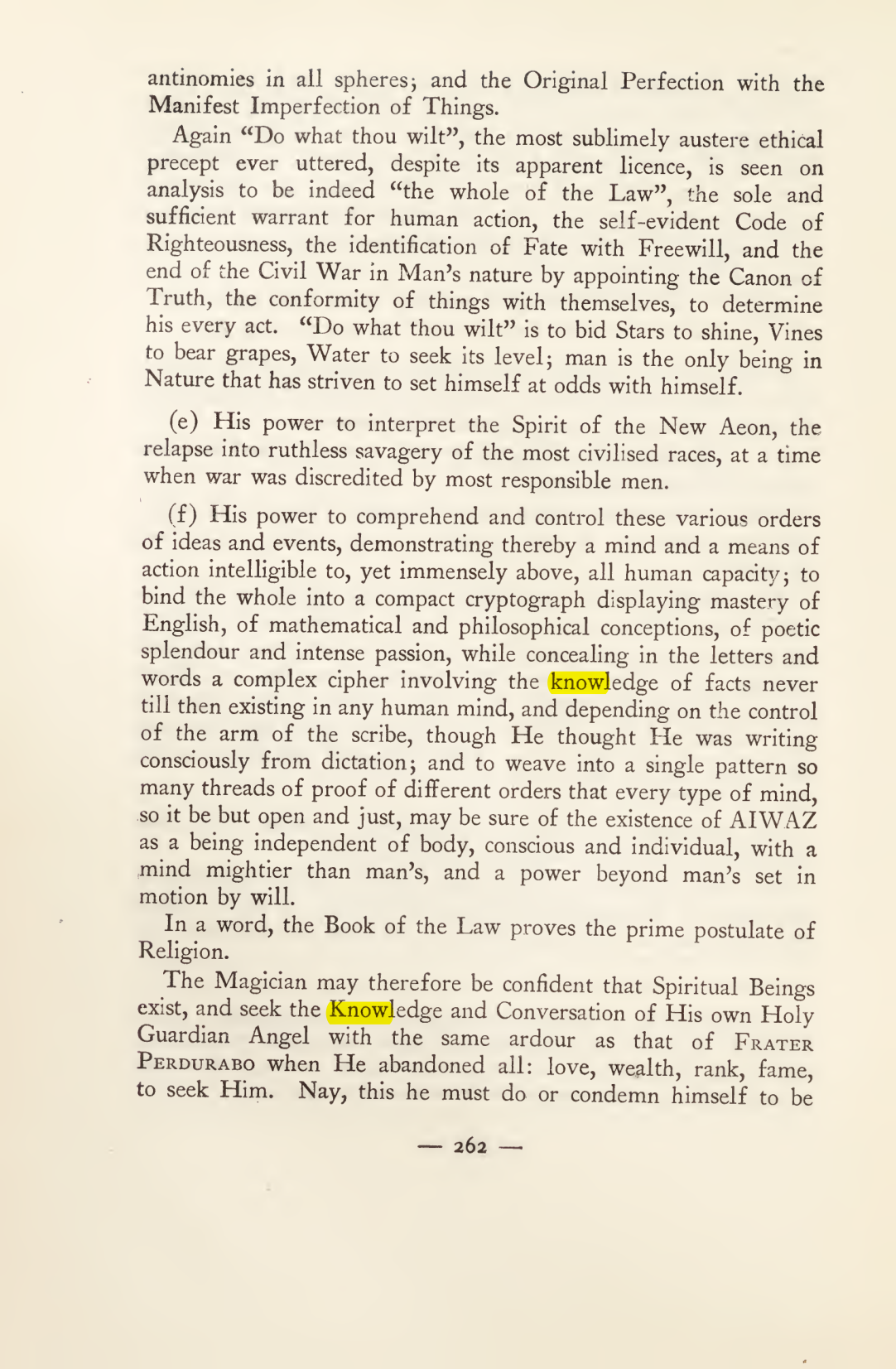 Original scan of Magick in Theory and Practice (Section 3), PDF page 58