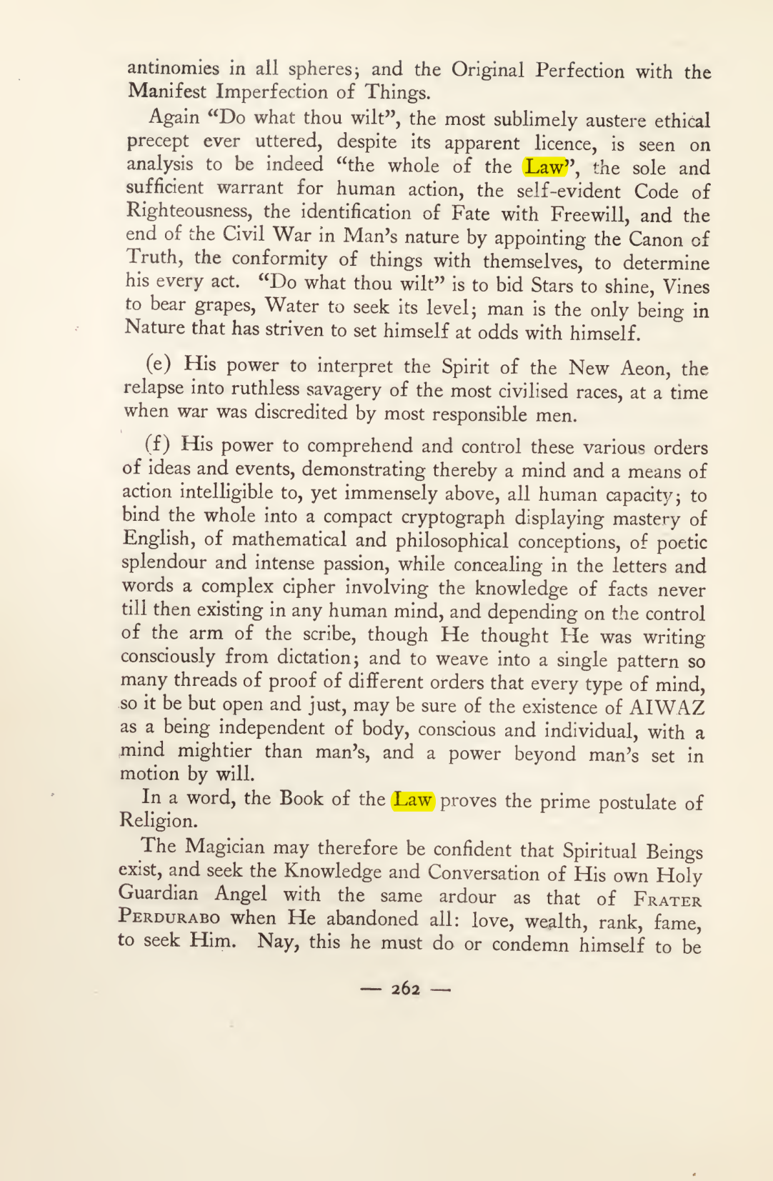 Original scan of Magick in Theory and Practice (Section 3), PDF page 58