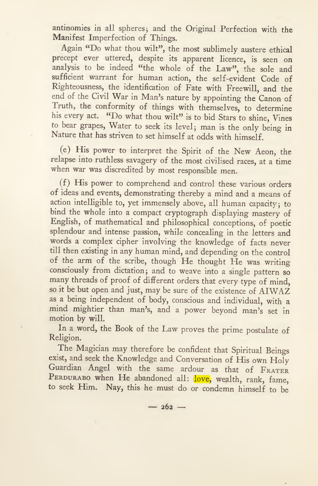 Original scan of Magick in Theory and Practice (Section 3), PDF page 58