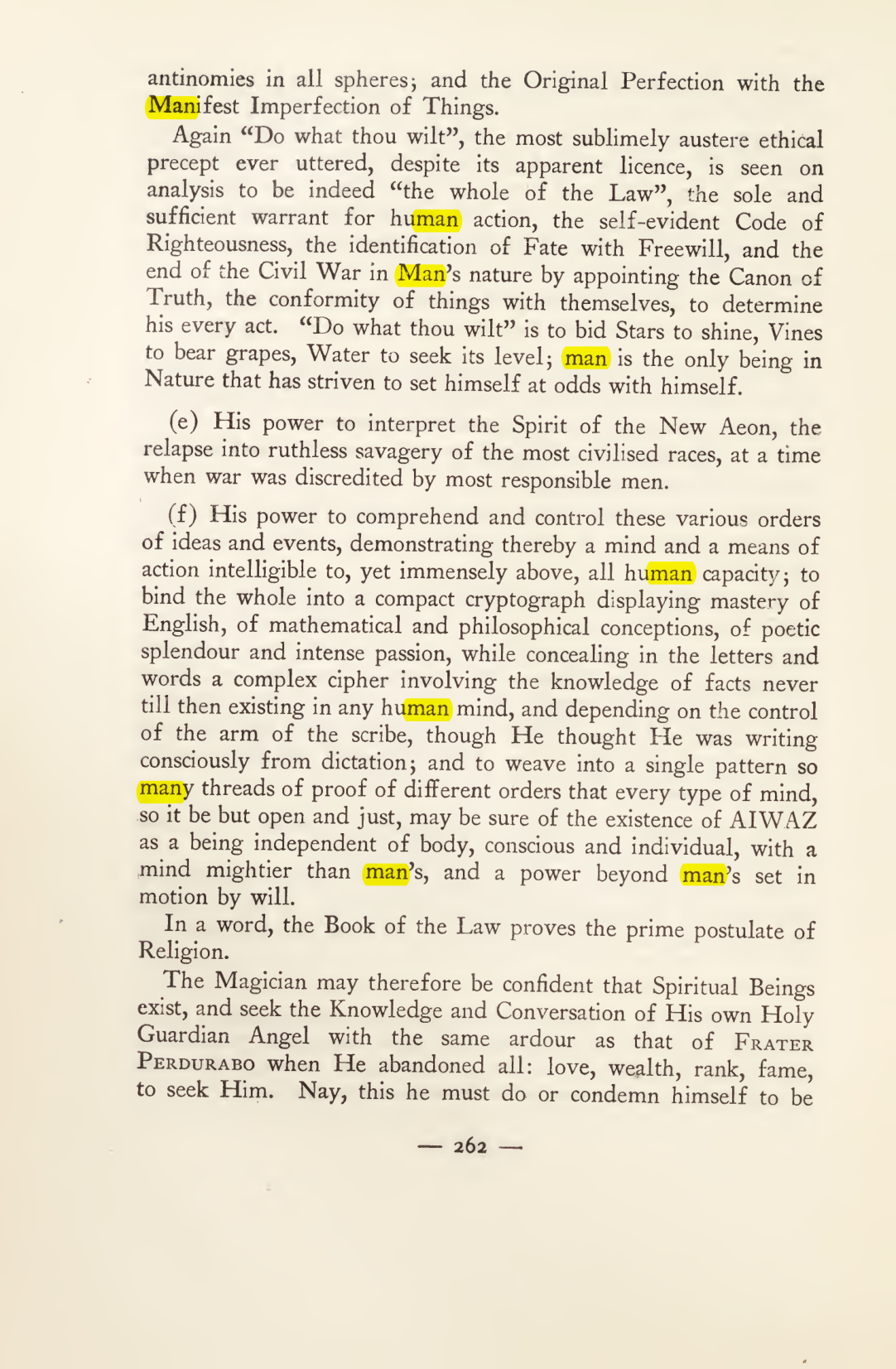 Original scan of Magick in Theory and Practice (Section 3), PDF page 58