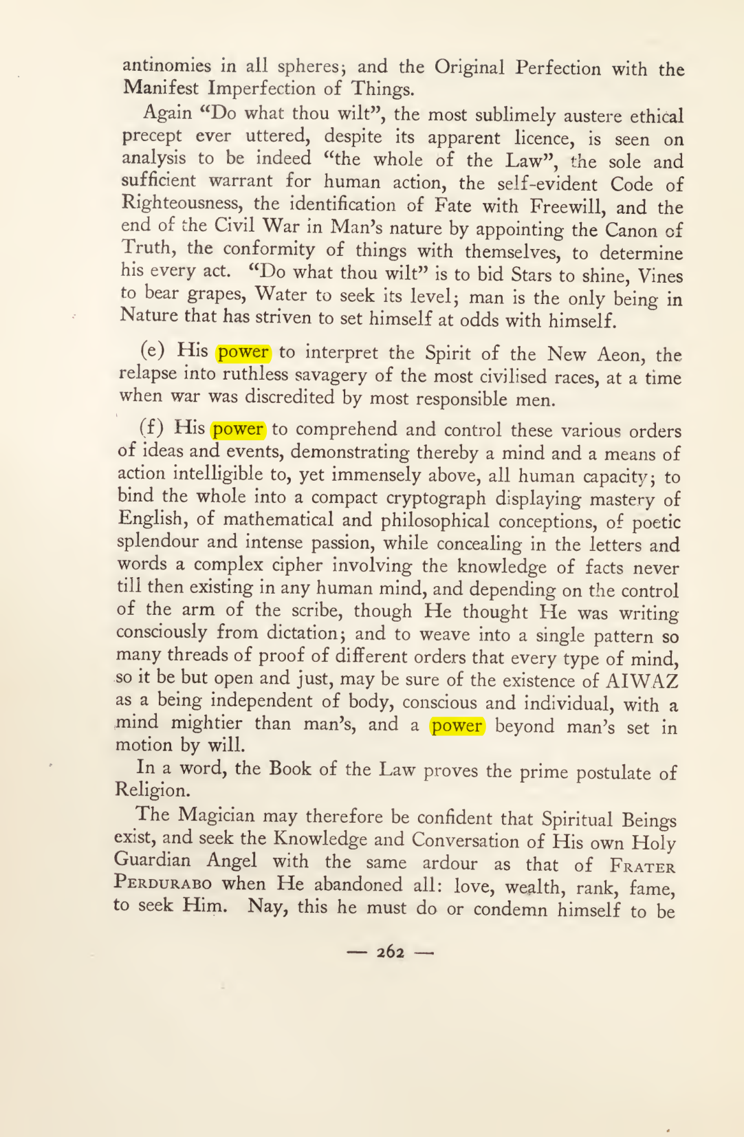 Original scan of Magick in Theory and Practice (Section 3), PDF page 58