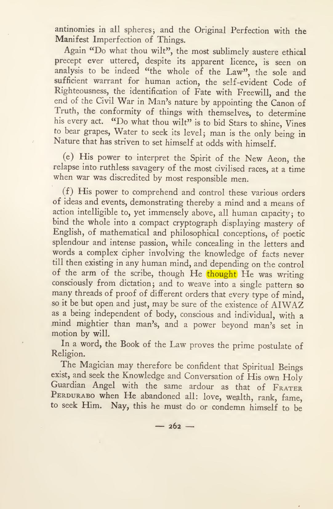 Original scan of Magick in Theory and Practice (Section 3), PDF page 58