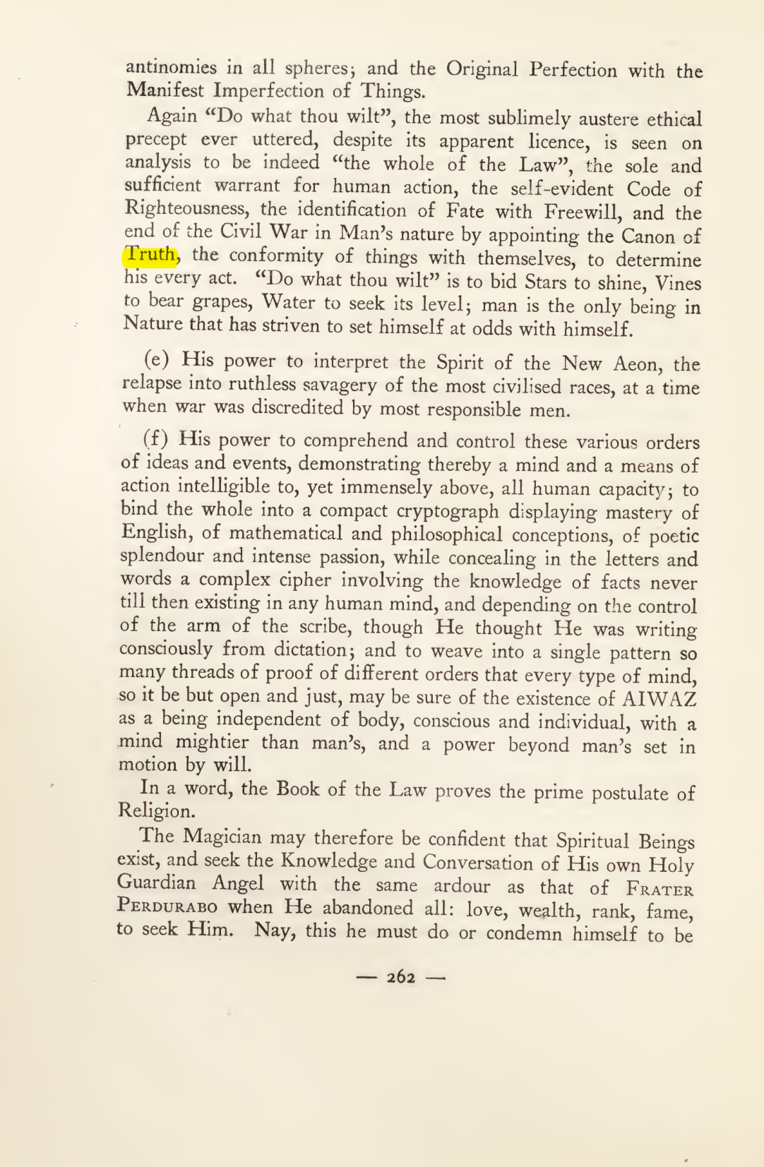 Original scan of Magick in Theory and Practice (Section 3), PDF page 58