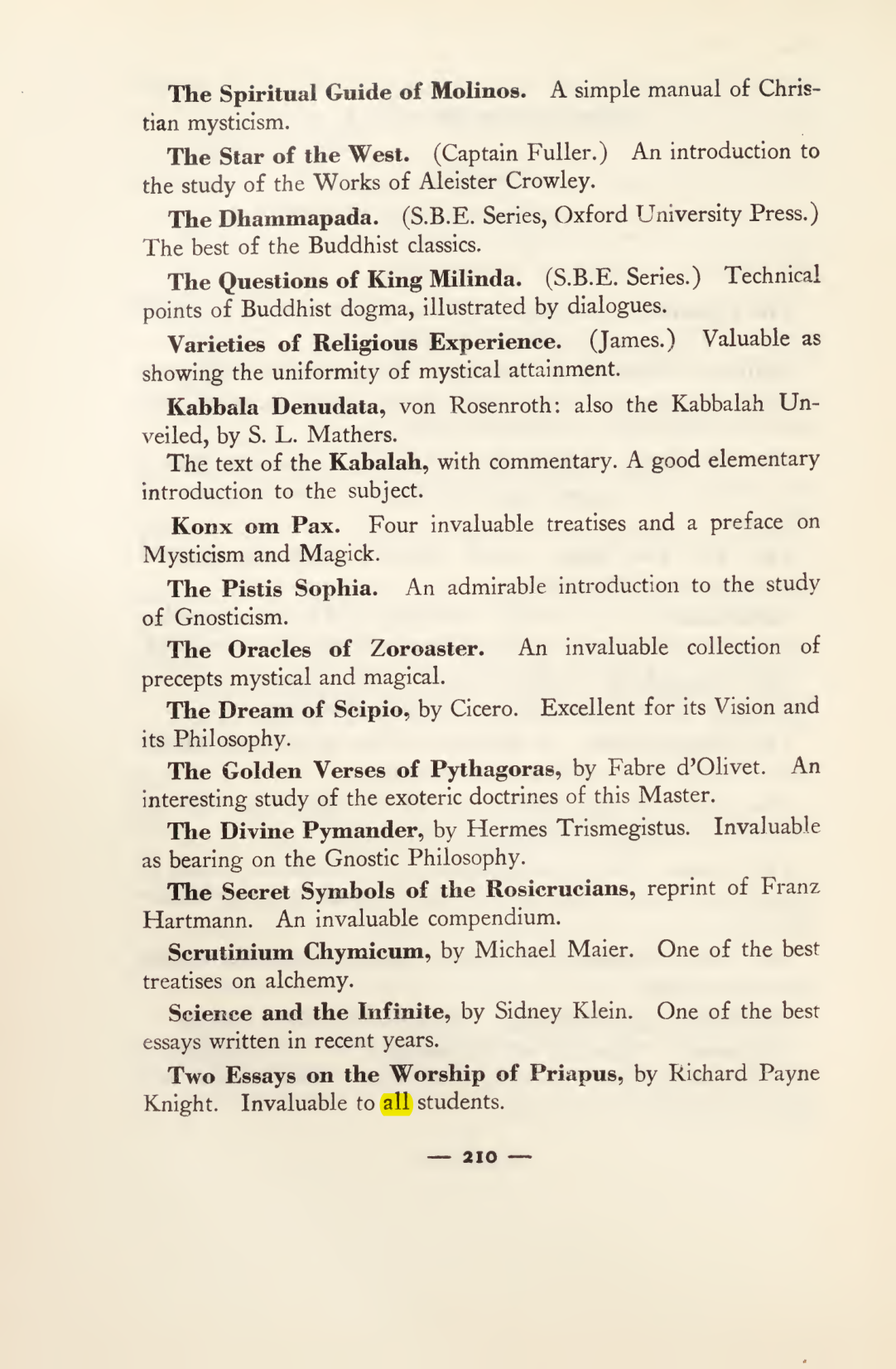 Original scan of Magick in Theory and Practice (Section 3), PDF page 6