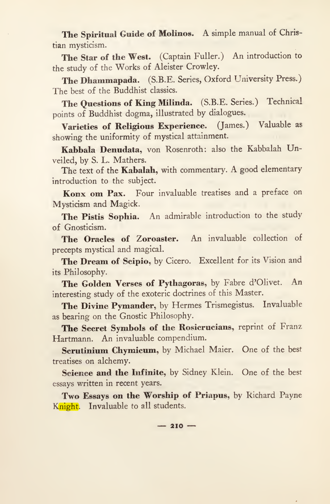 Original scan of Magick in Theory and Practice (Section 3), PDF page 6