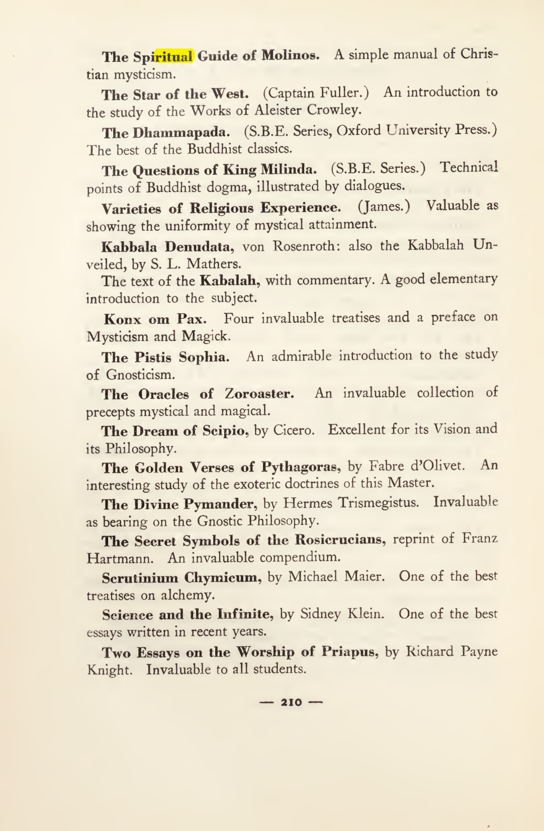 Original scan of Magick in Theory and Practice (Section 3), PDF page 6