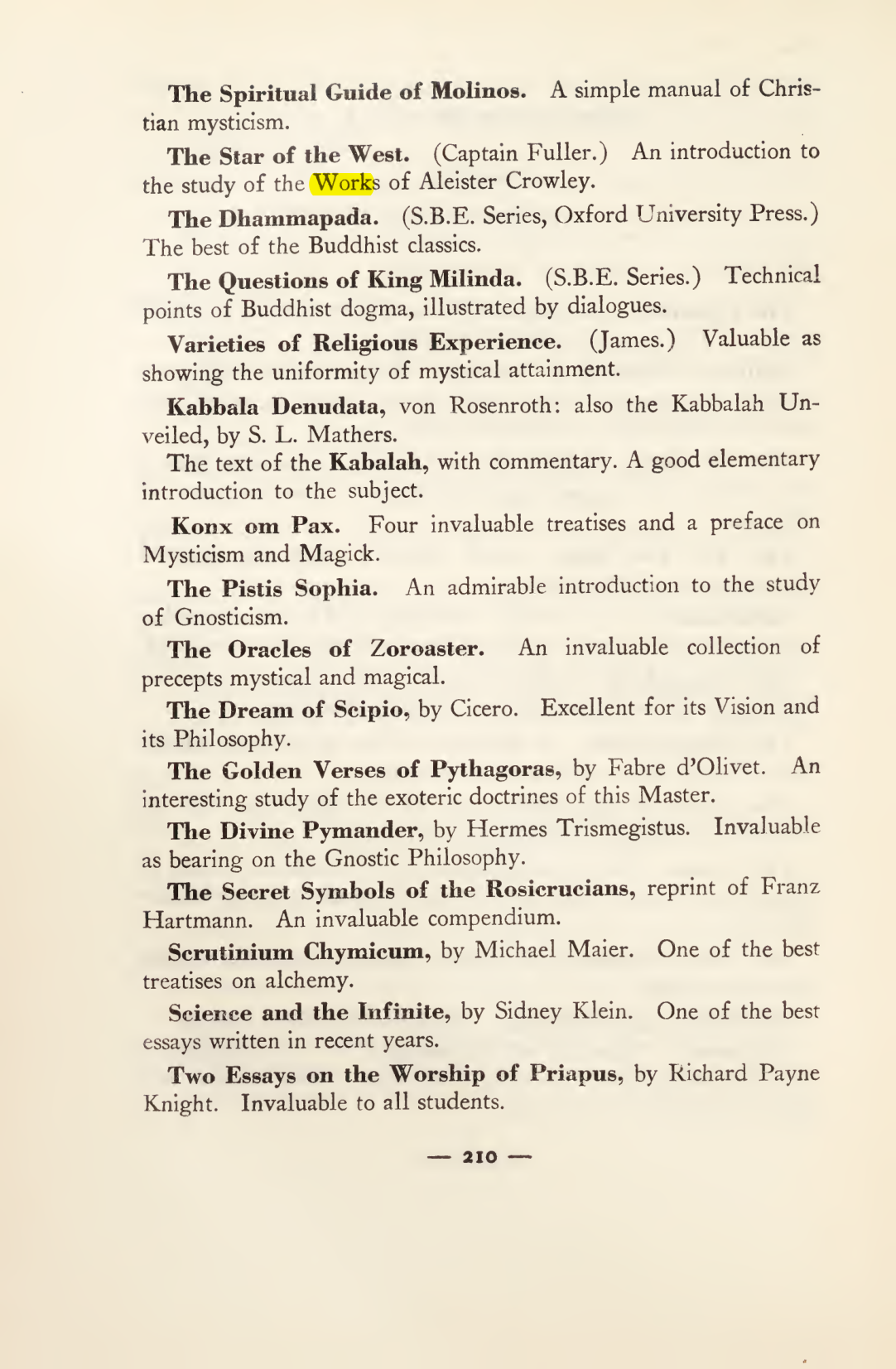 Original scan of Magick in Theory and Practice (Section 3), PDF page 6