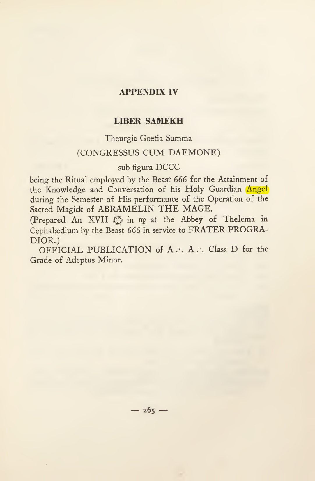 Original scan of Magick in Theory and Practice (Section 3), PDF page 61