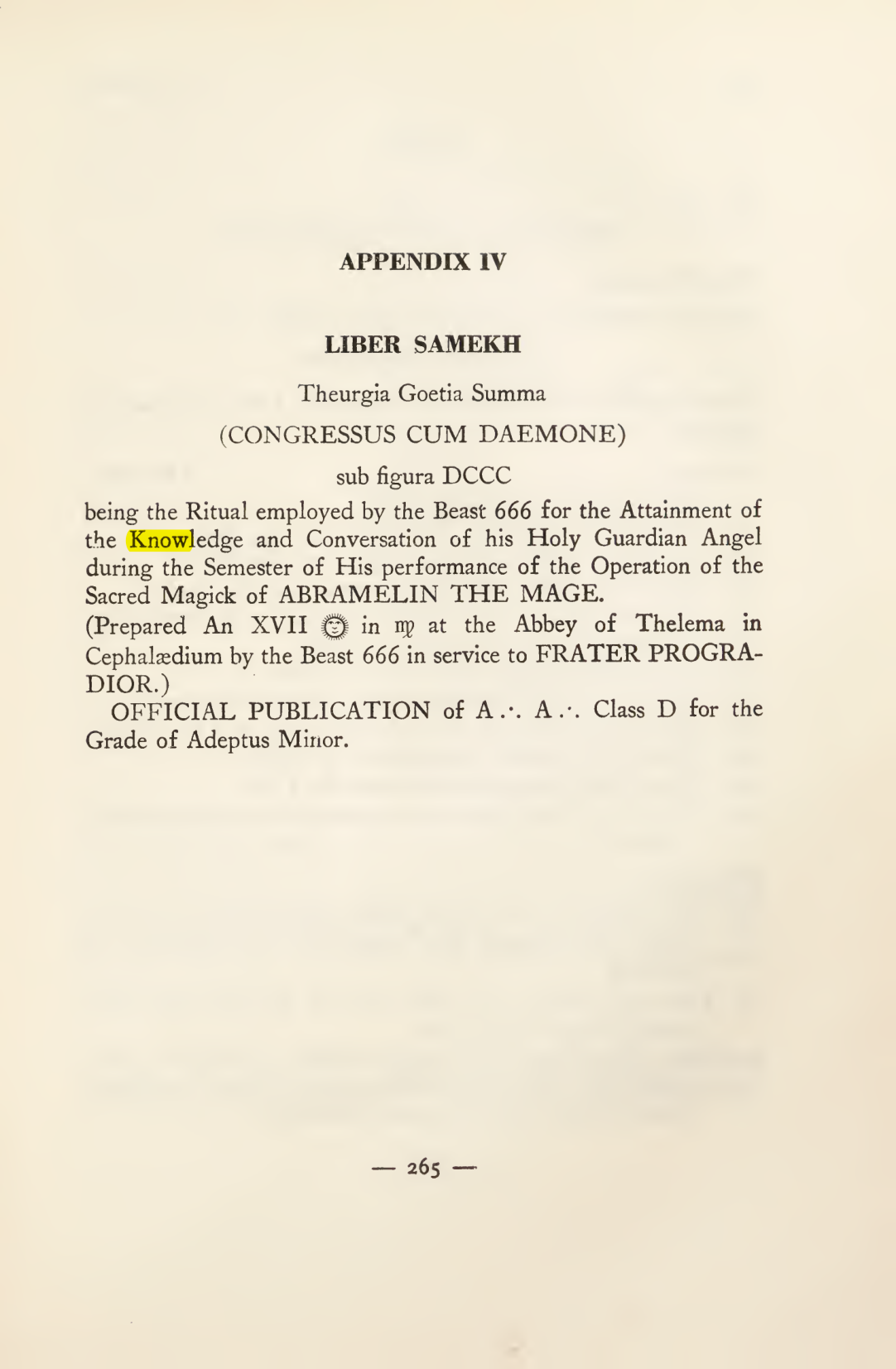 Original scan of Magick in Theory and Practice (Section 3), PDF page 61
