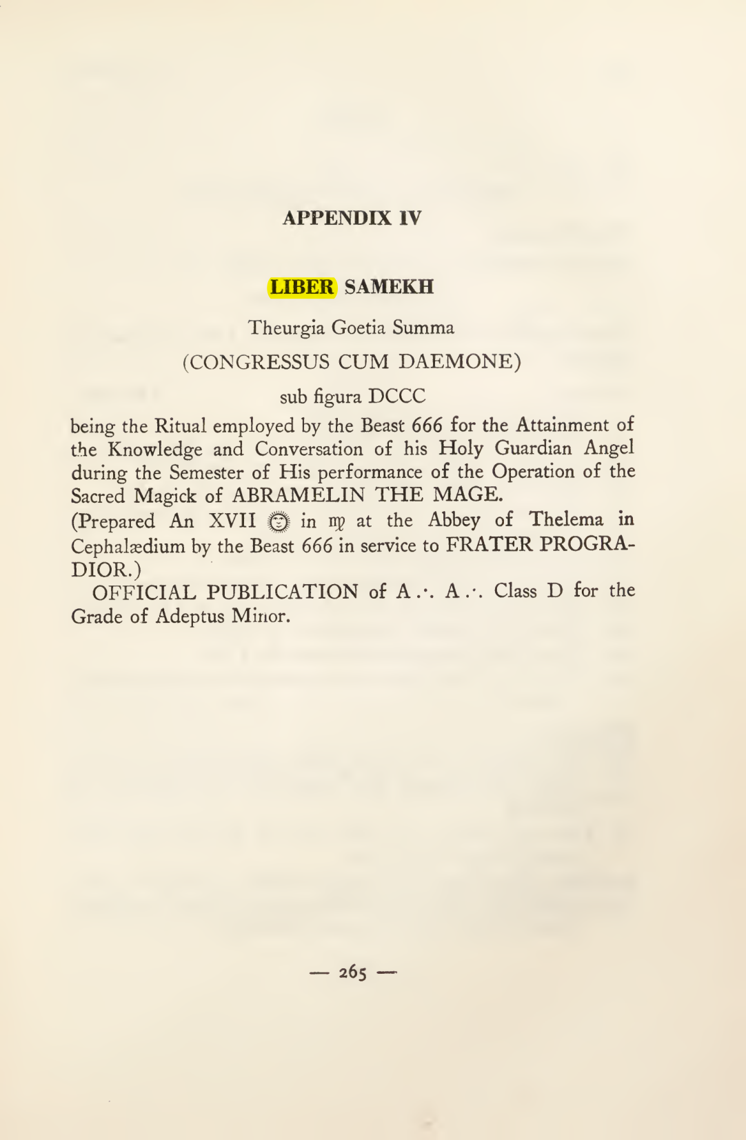 Original scan of Magick in Theory and Practice (Section 3), PDF page 61