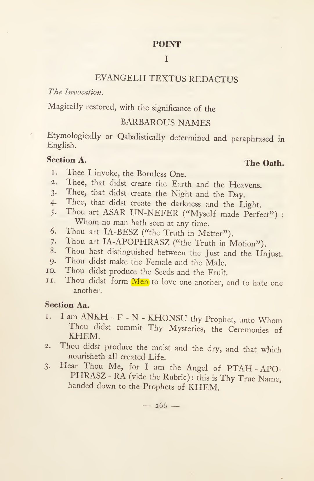 Original scan of Magick in Theory and Practice (Section 3), PDF page 62