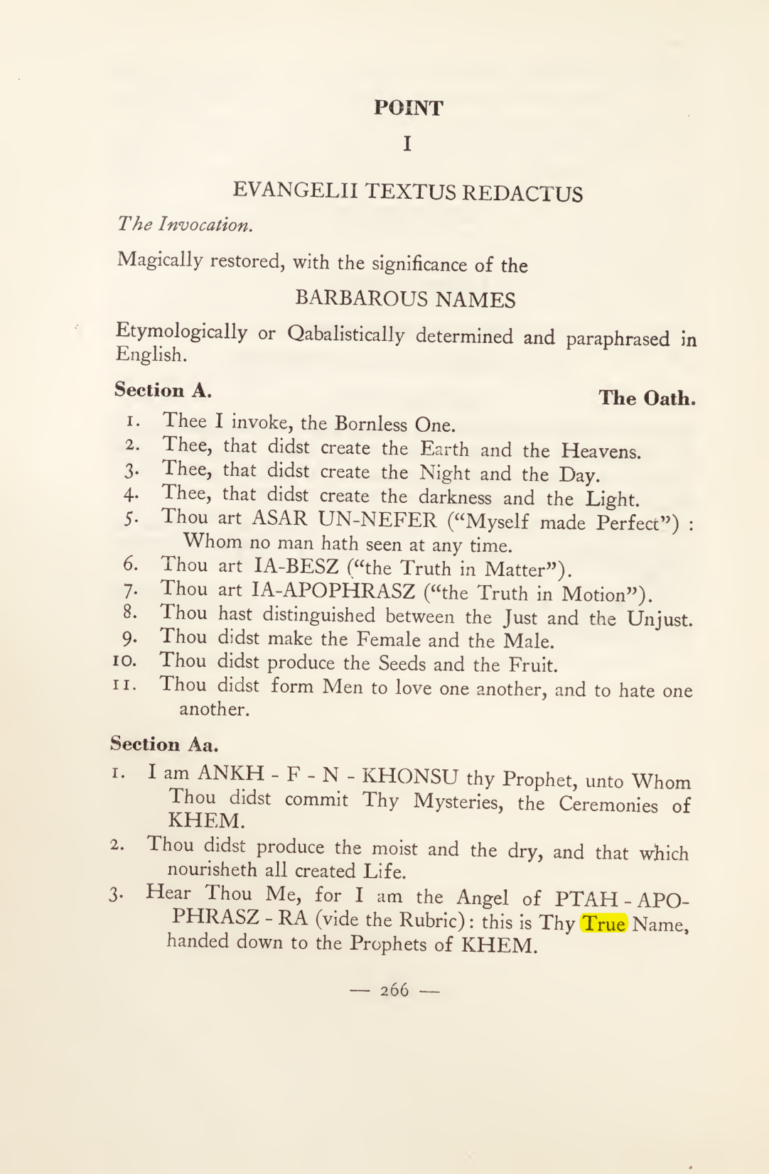 Original scan of Magick in Theory and Practice (Section 3), PDF page 62