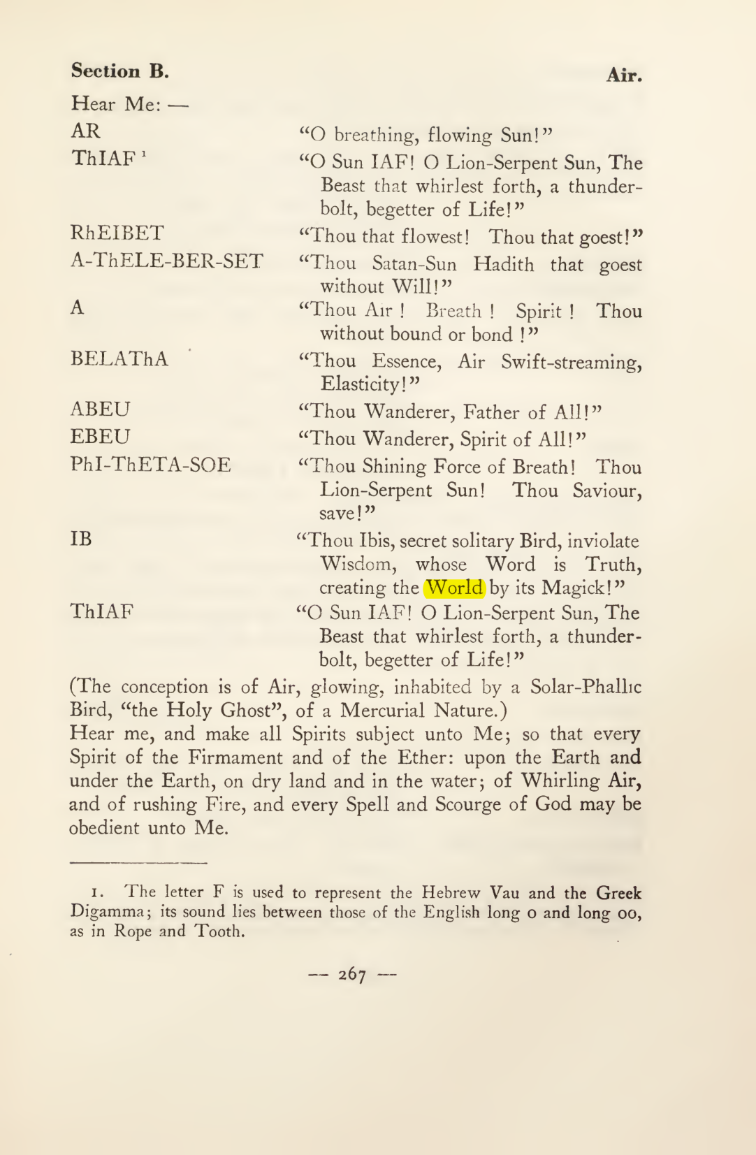 Original scan of Magick in Theory and Practice (Section 3), PDF page 63