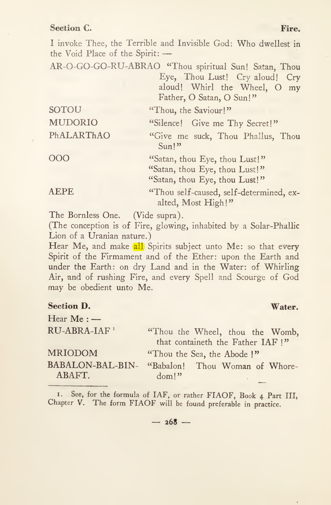 Original scan of Magick in Theory and Practice (Section 3), PDF page 64