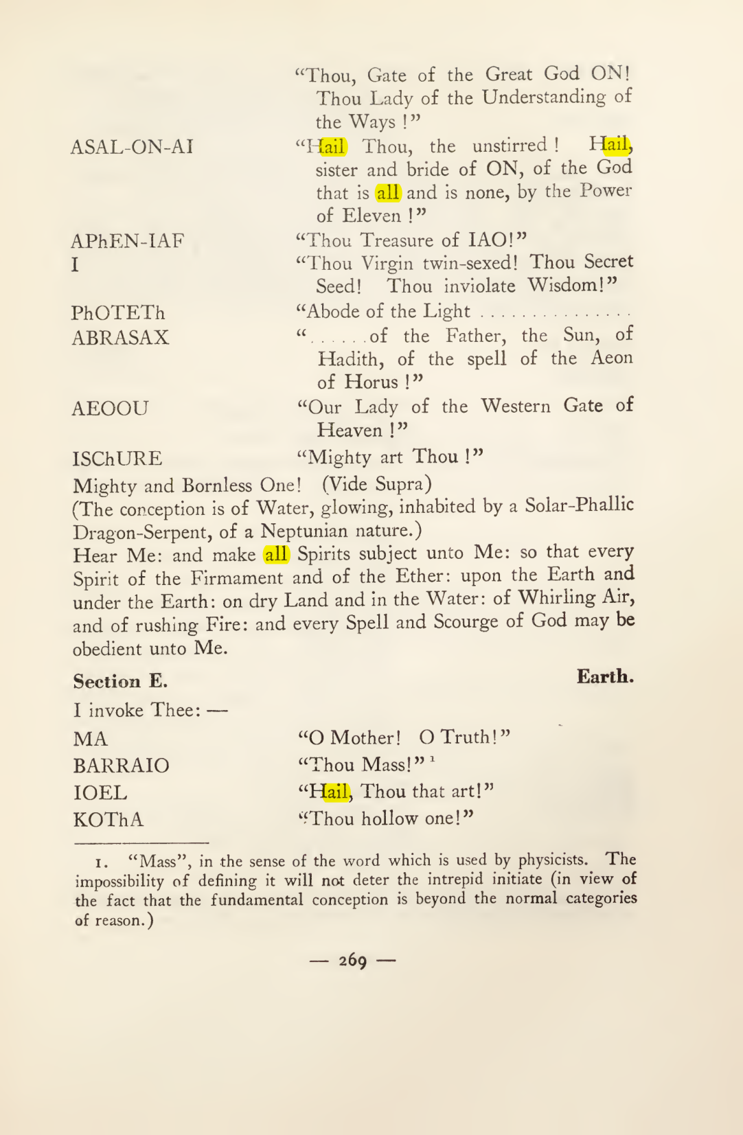 Original scan of Magick in Theory and Practice (Section 3), PDF page 65