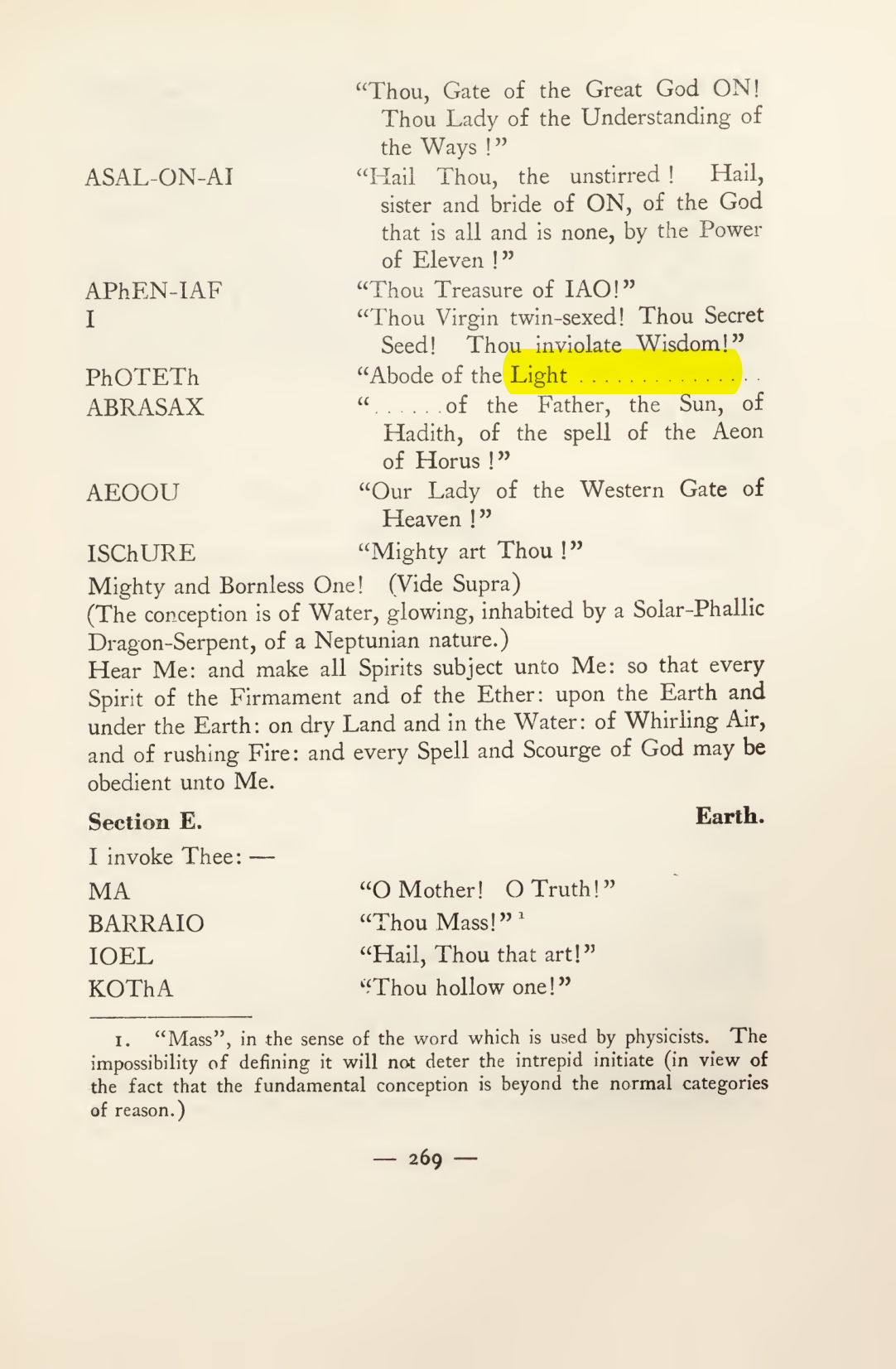 Original scan of Magick in Theory and Practice (Section 3), PDF page 65