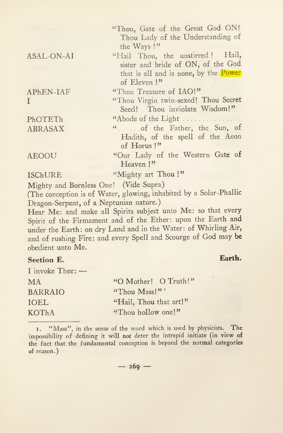 Original scan of Magick in Theory and Practice (Section 3), PDF page 65