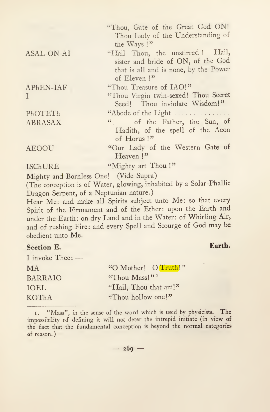 Original scan of Magick in Theory and Practice (Section 3), PDF page 65