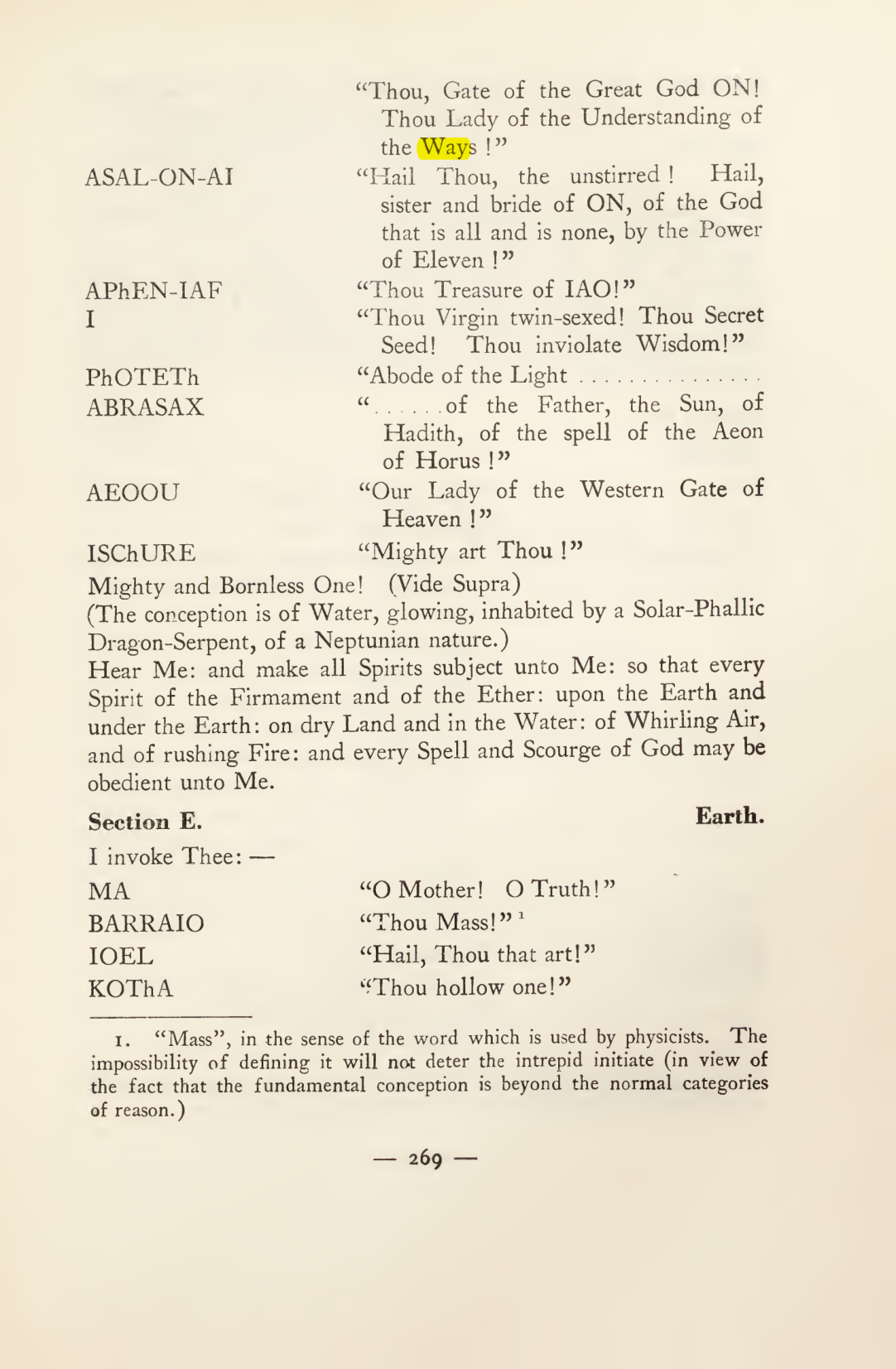 Original scan of Magick in Theory and Practice (Section 3), PDF page 65