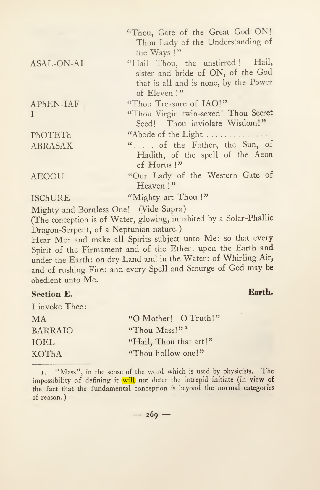 Original scan of Magick in Theory and Practice (Section 3), PDF page 65