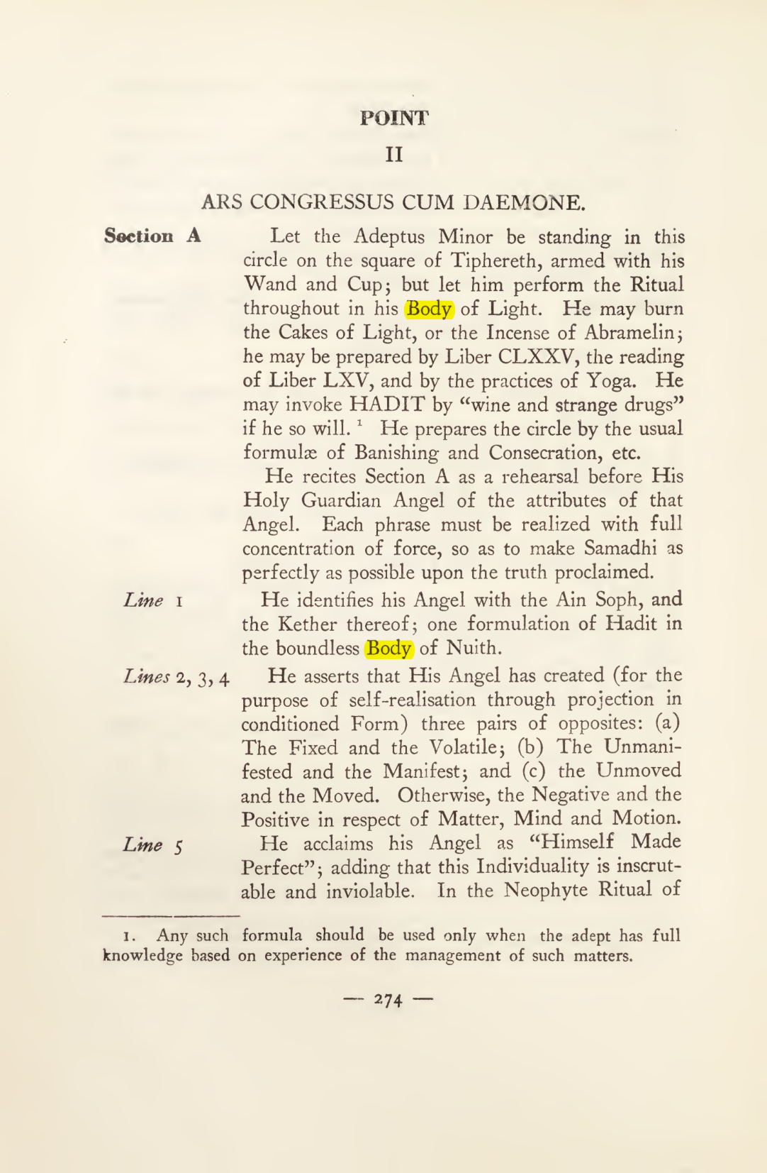 Original scan of Magick in Theory and Practice (Section 3), PDF page 70
