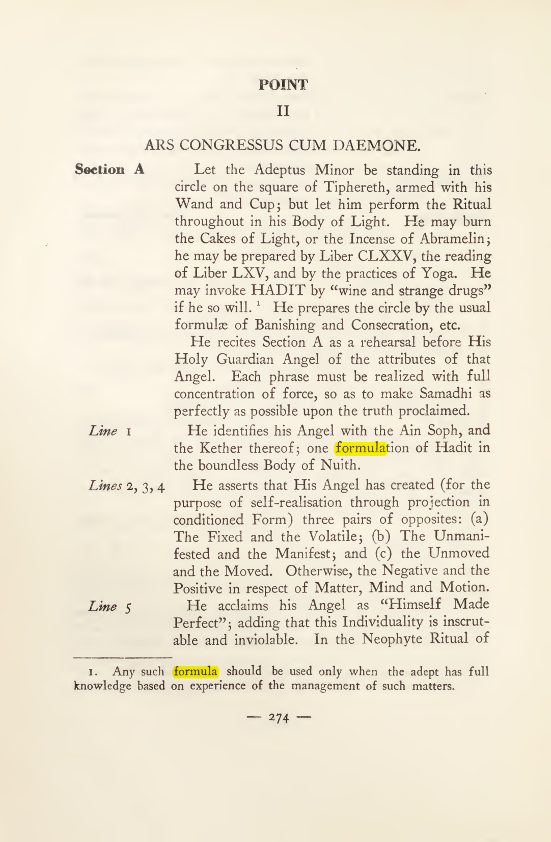 Original scan of Magick in Theory and Practice (Section 3), PDF page 70