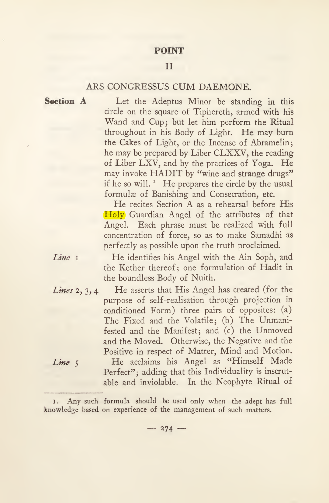 Original scan of Magick in Theory and Practice (Section 3), PDF page 70