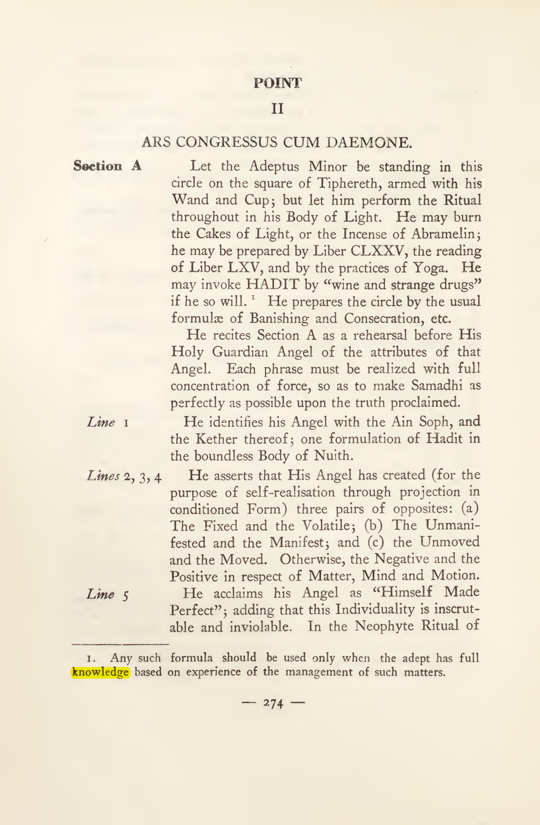 Original scan of Magick in Theory and Practice (Section 3), PDF page 70