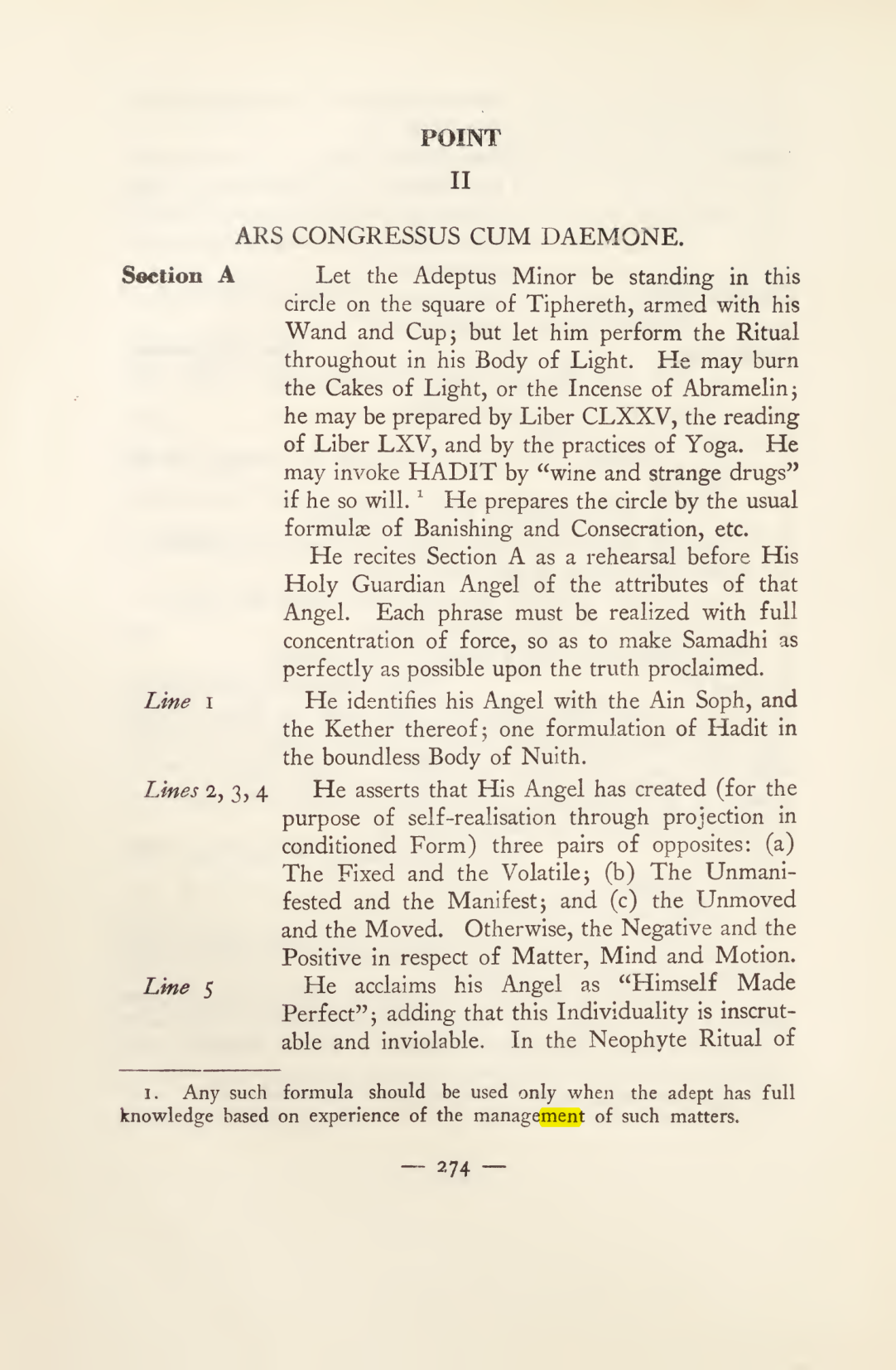 Original scan of Magick in Theory and Practice (Section 3), PDF page 70