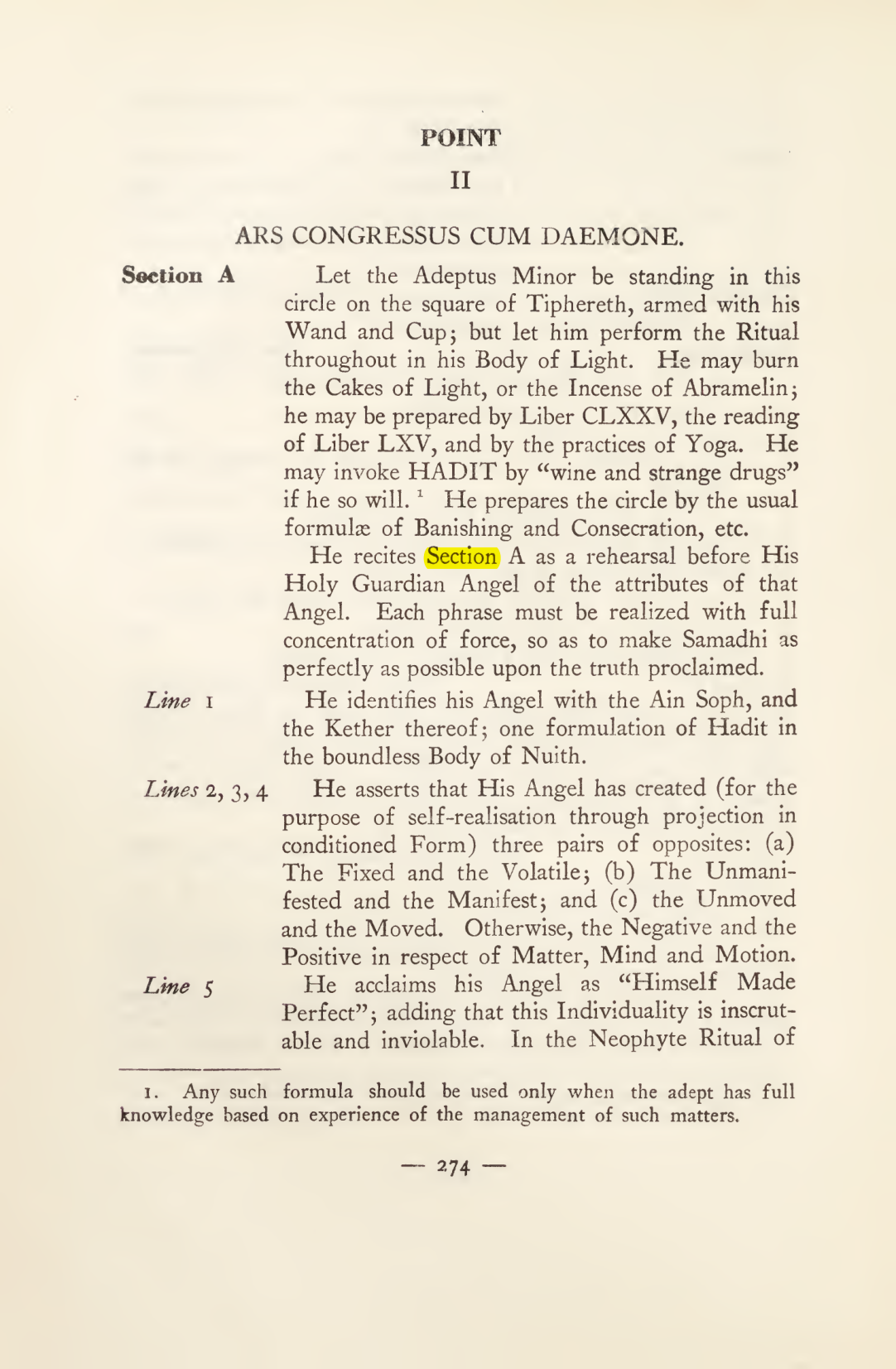 Original scan of Magick in Theory and Practice (Section 3), PDF page 70