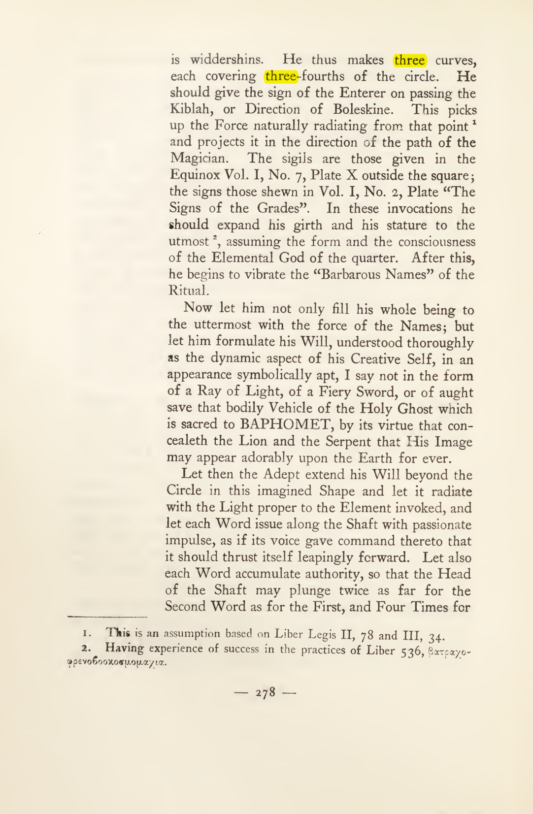 Original scan of Magick in Theory and Practice (Section 3), PDF page 74