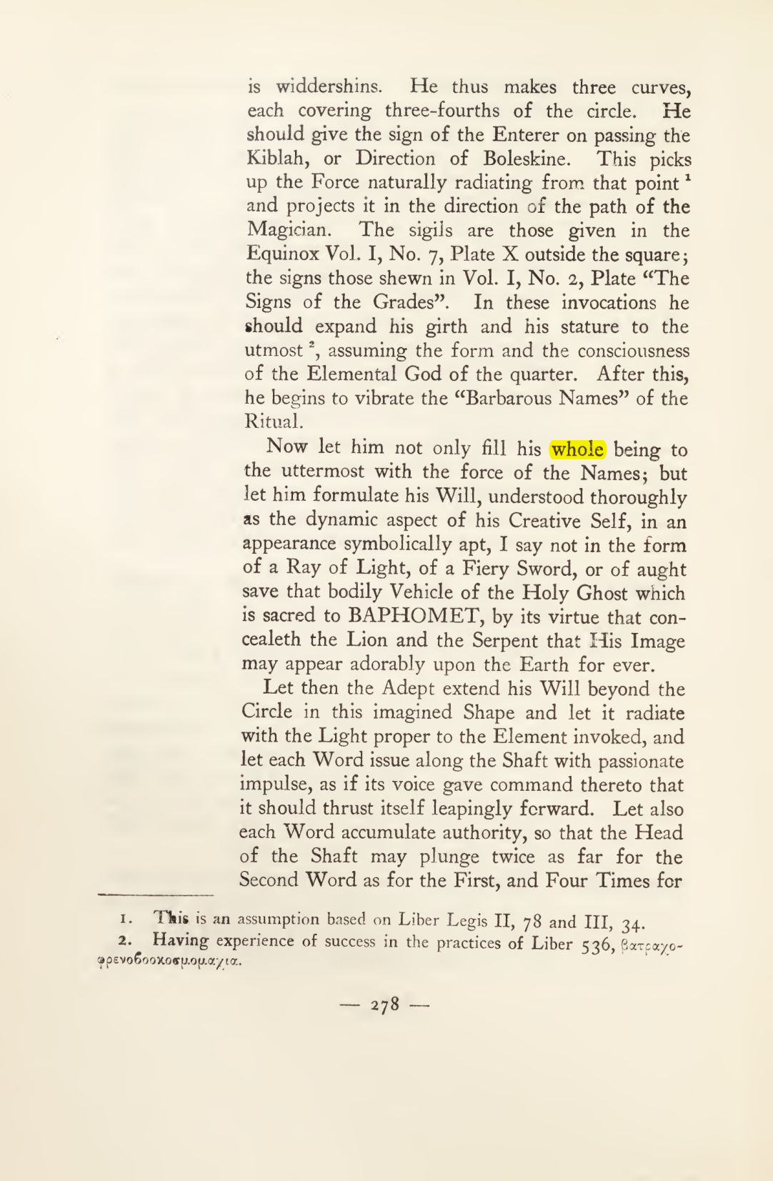 Original scan of Magick in Theory and Practice (Section 3), PDF page 74