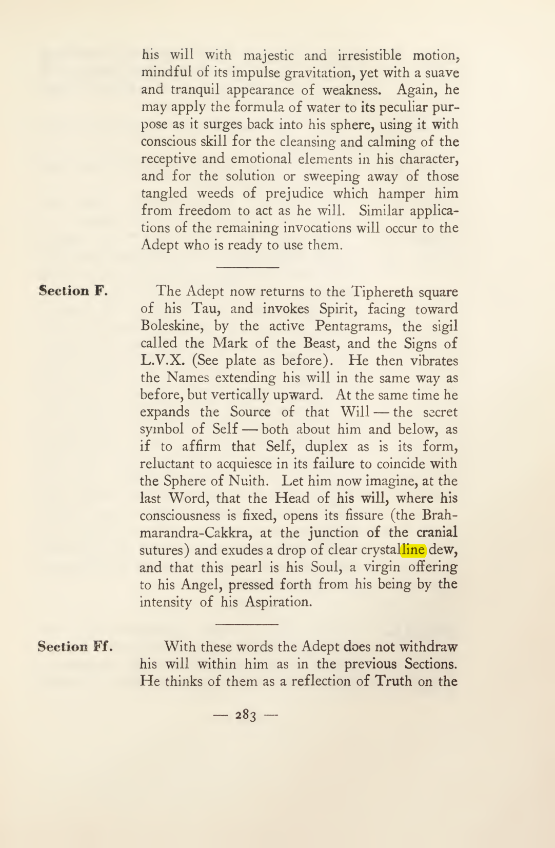 Original scan of Magick in Theory and Practice (Section 3), PDF page 79