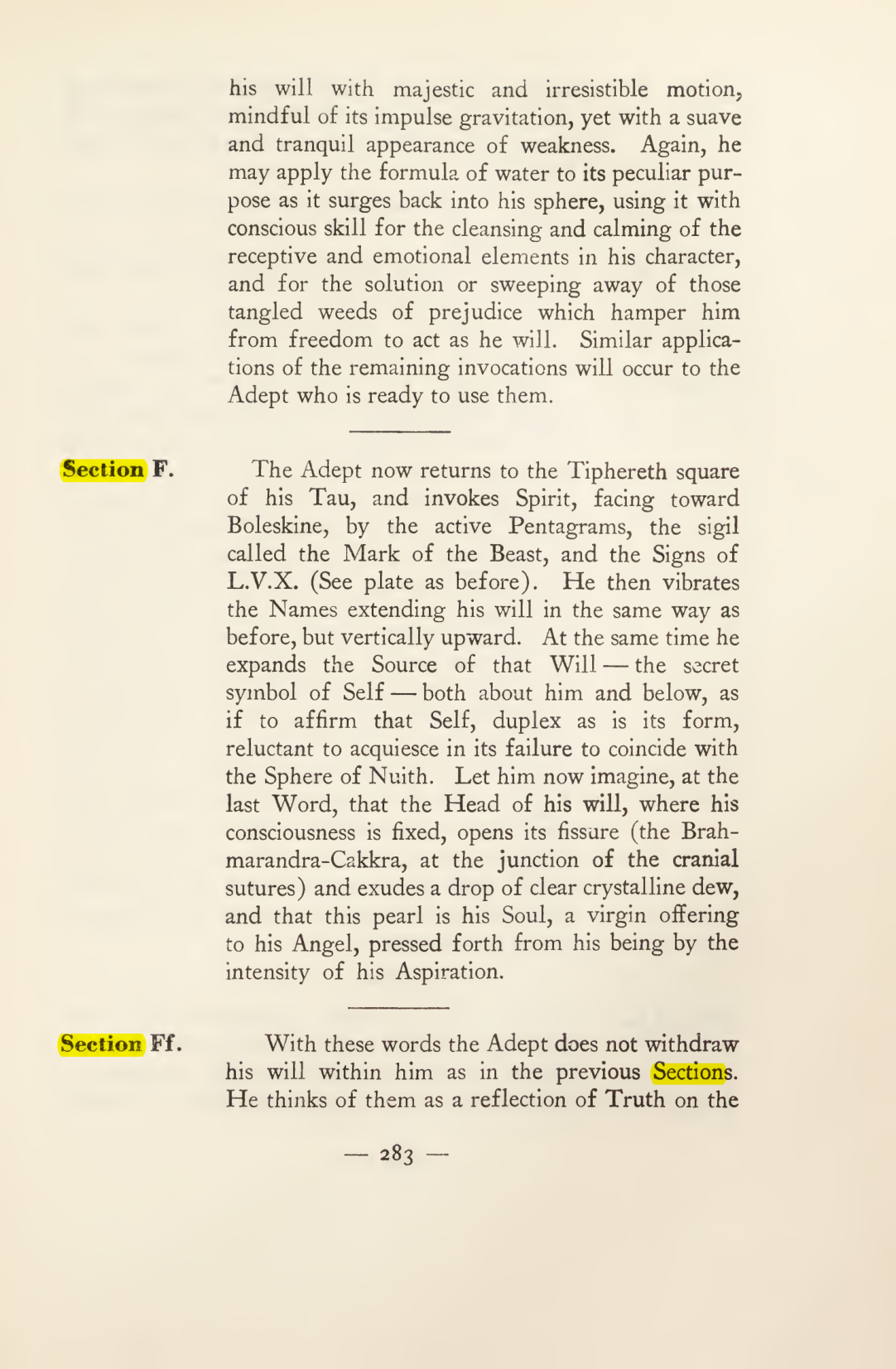Original scan of Magick in Theory and Practice (Section 3), PDF page 79