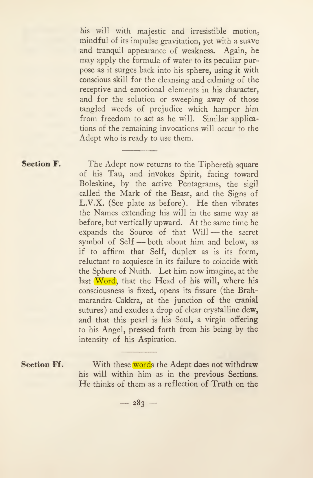 Original scan of Magick in Theory and Practice (Section 3), PDF page 79