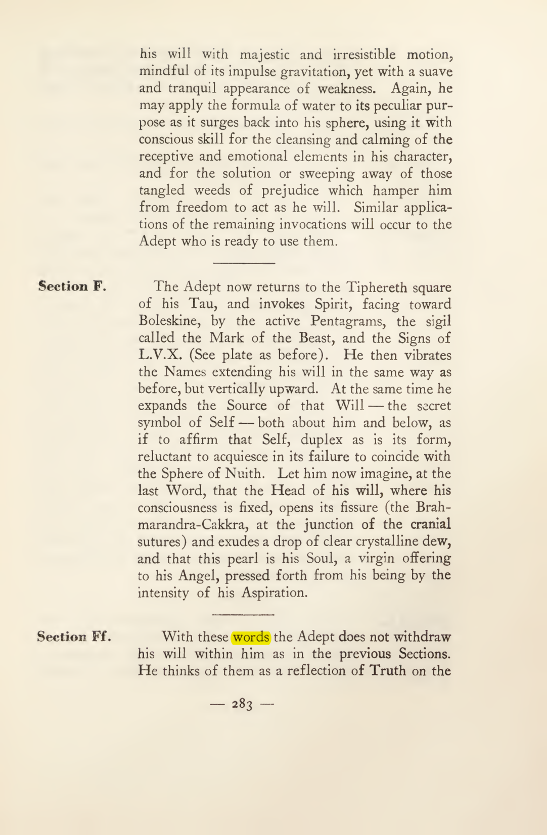 Original scan of Magick in Theory and Practice (Section 3), PDF page 79