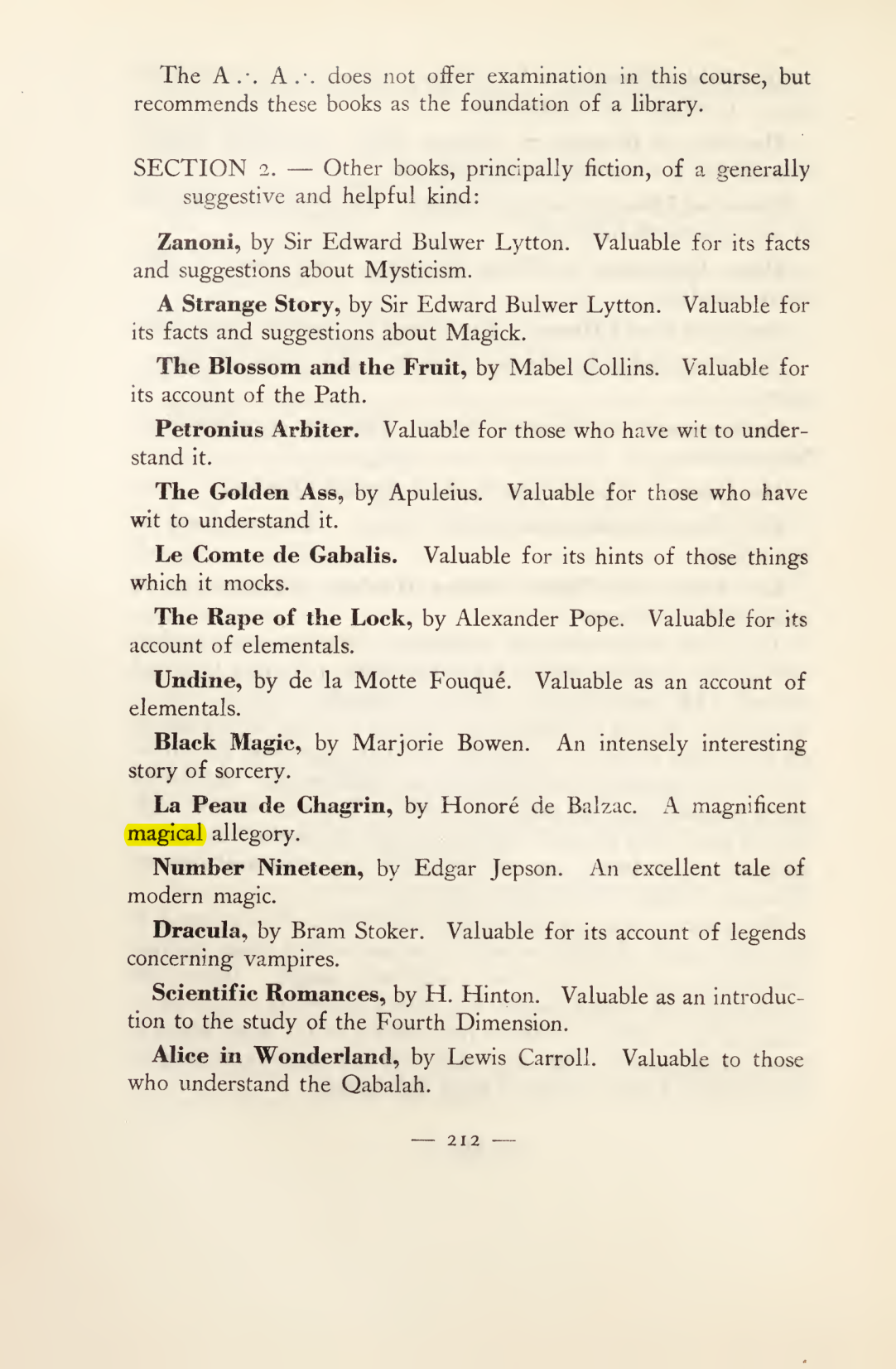 Original scan of Magick in Theory and Practice (Section 3), PDF page 8