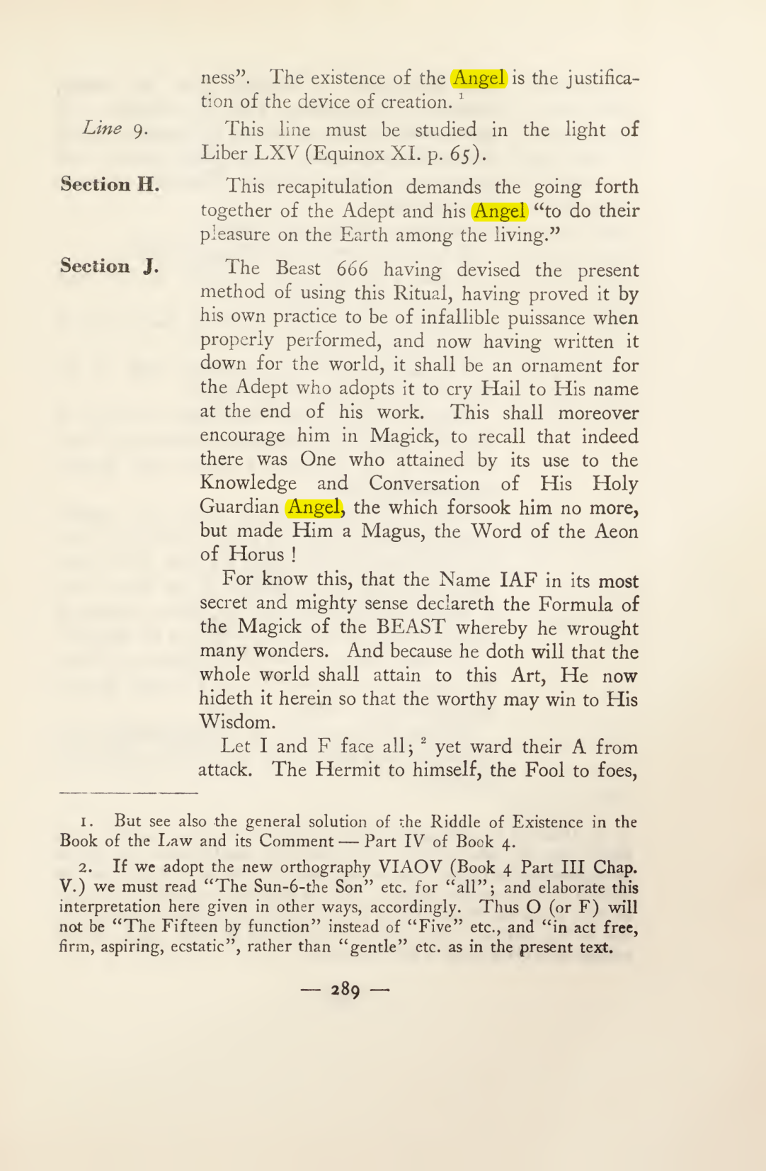 Original scan of Magick in Theory and Practice (Section 3), PDF page 85