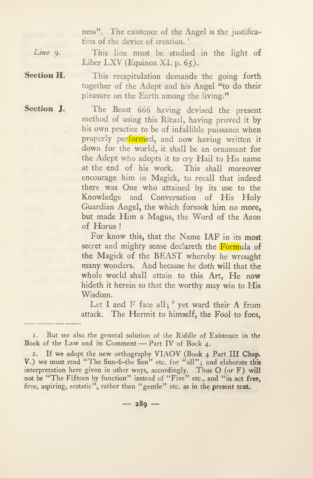 Original scan of Magick in Theory and Practice (Section 3), PDF page 85