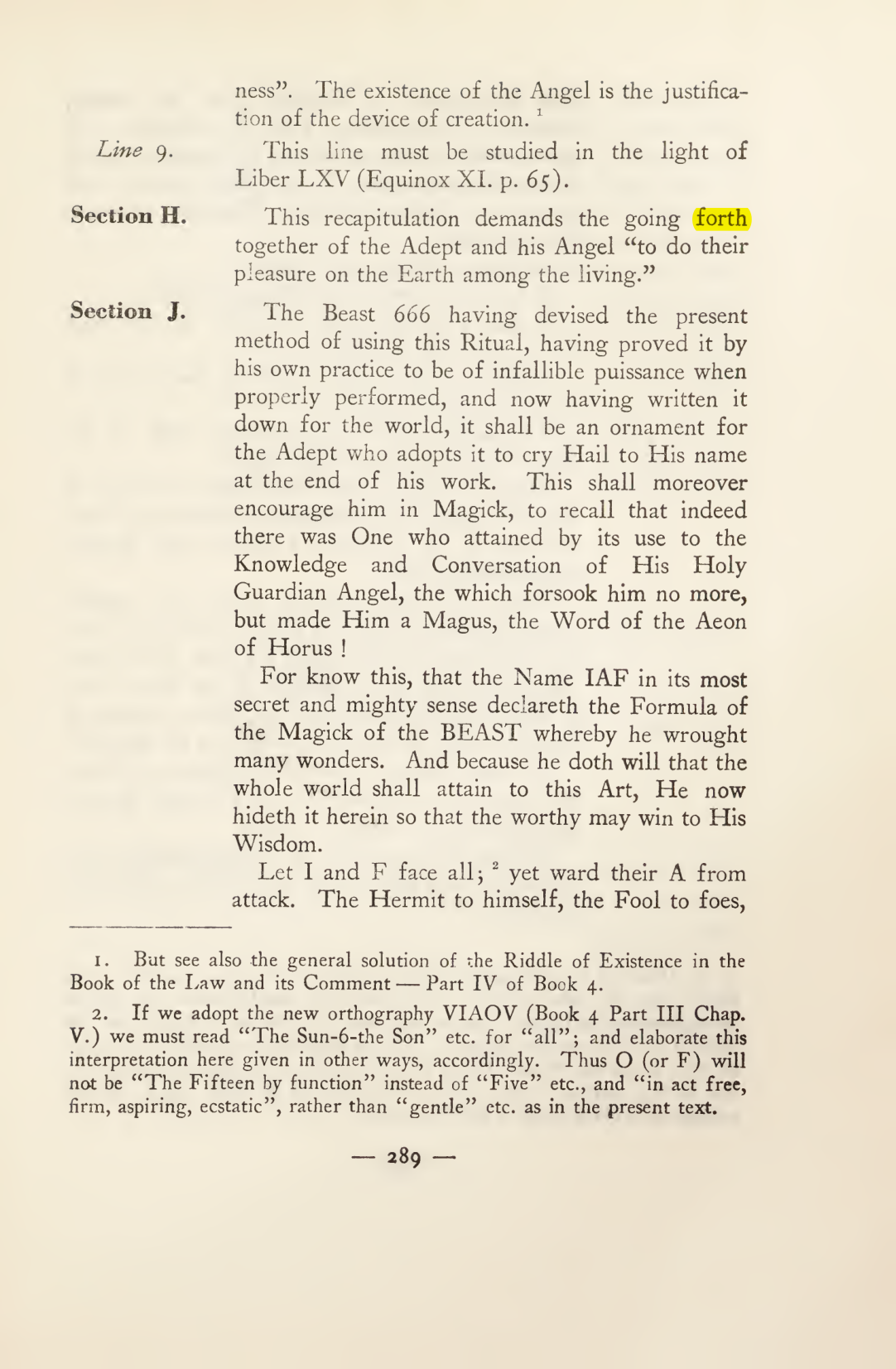 Original scan of Magick in Theory and Practice (Section 3), PDF page 85