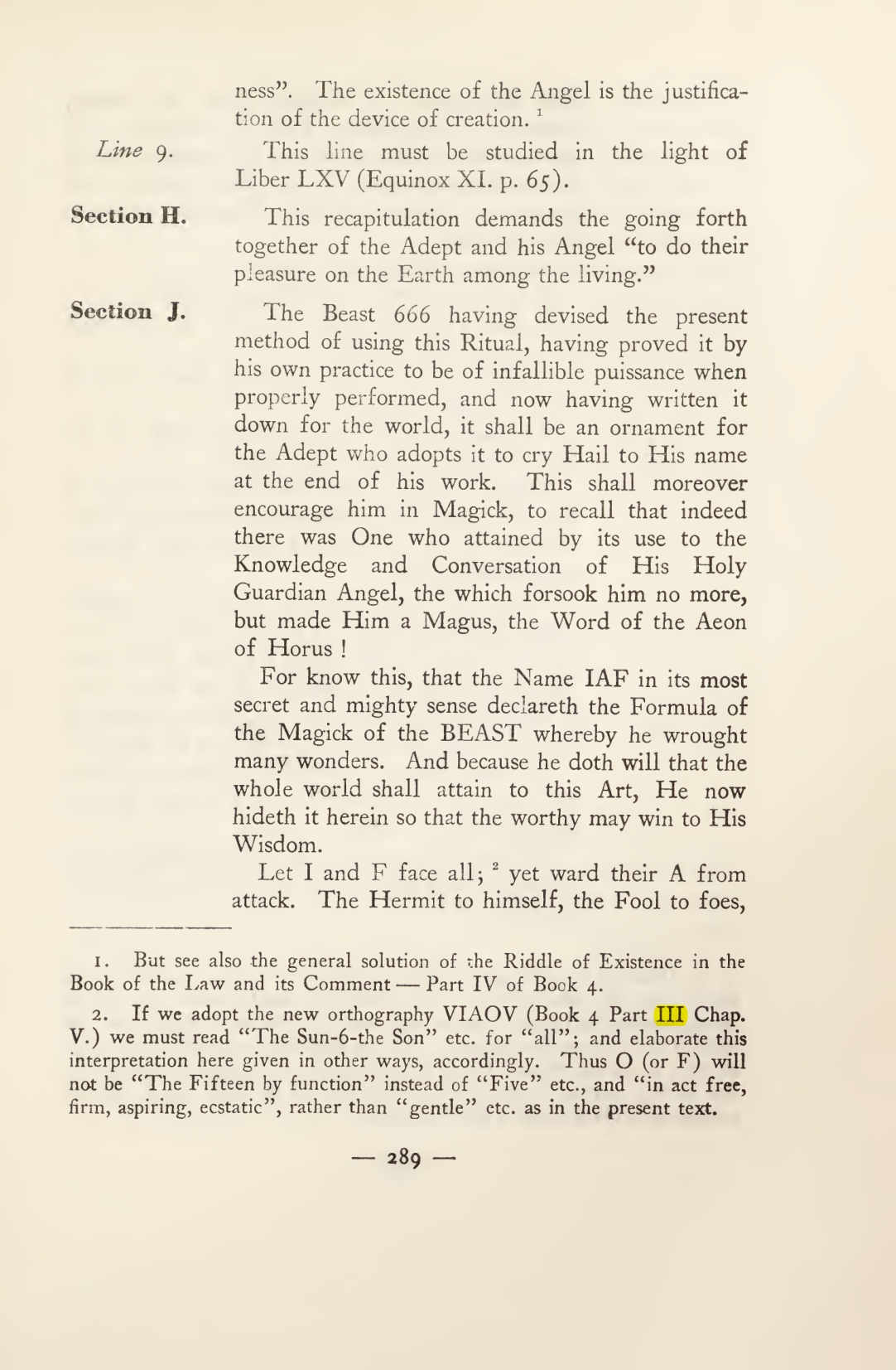 Original scan of Magick in Theory and Practice (Section 3), PDF page 85