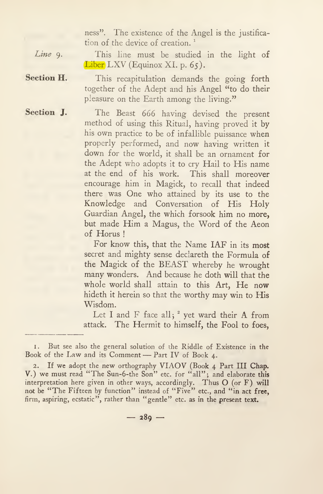 Original scan of Magick in Theory and Practice (Section 3), PDF page 85