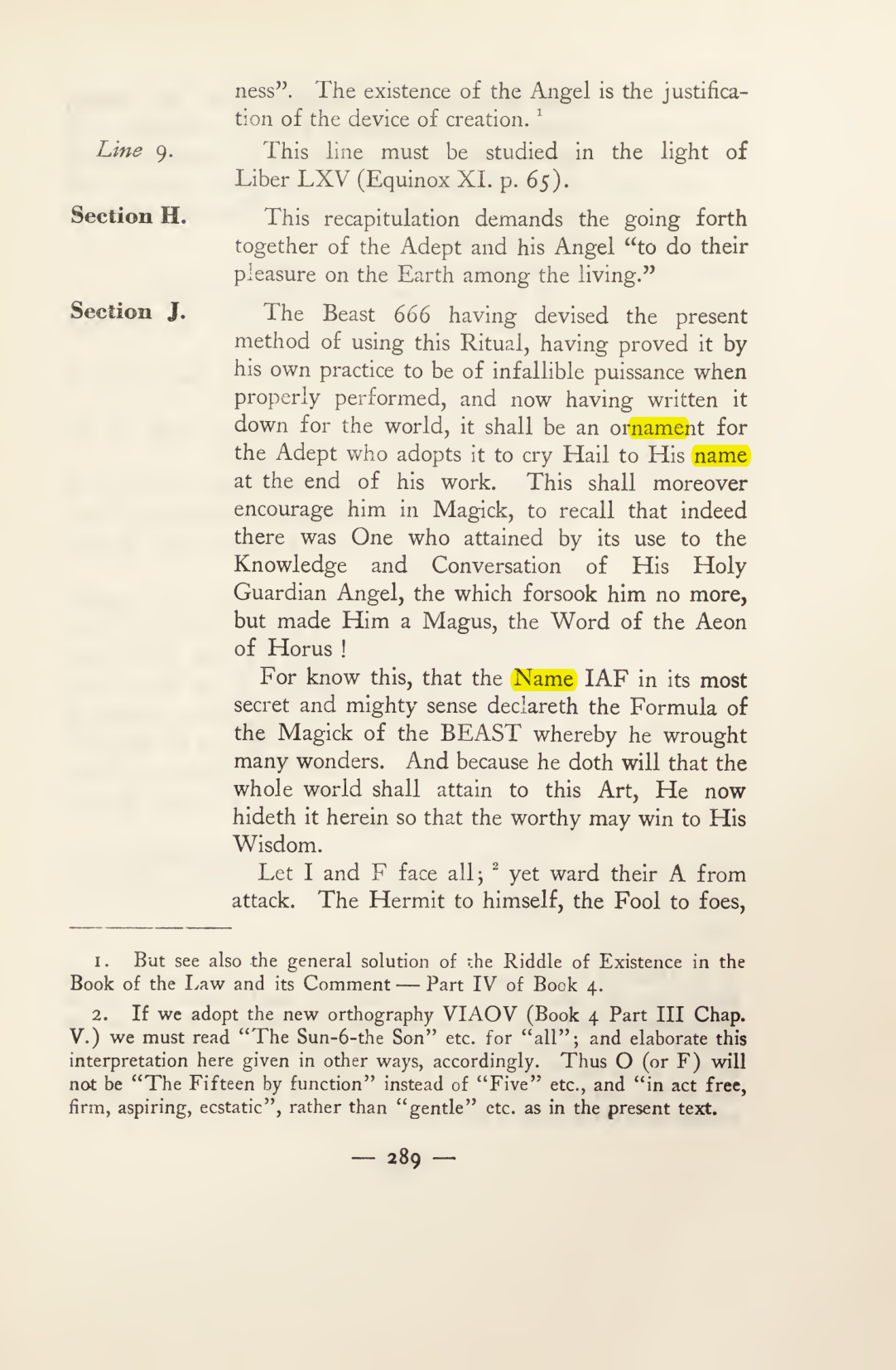Original scan of Magick in Theory and Practice (Section 3), PDF page 85