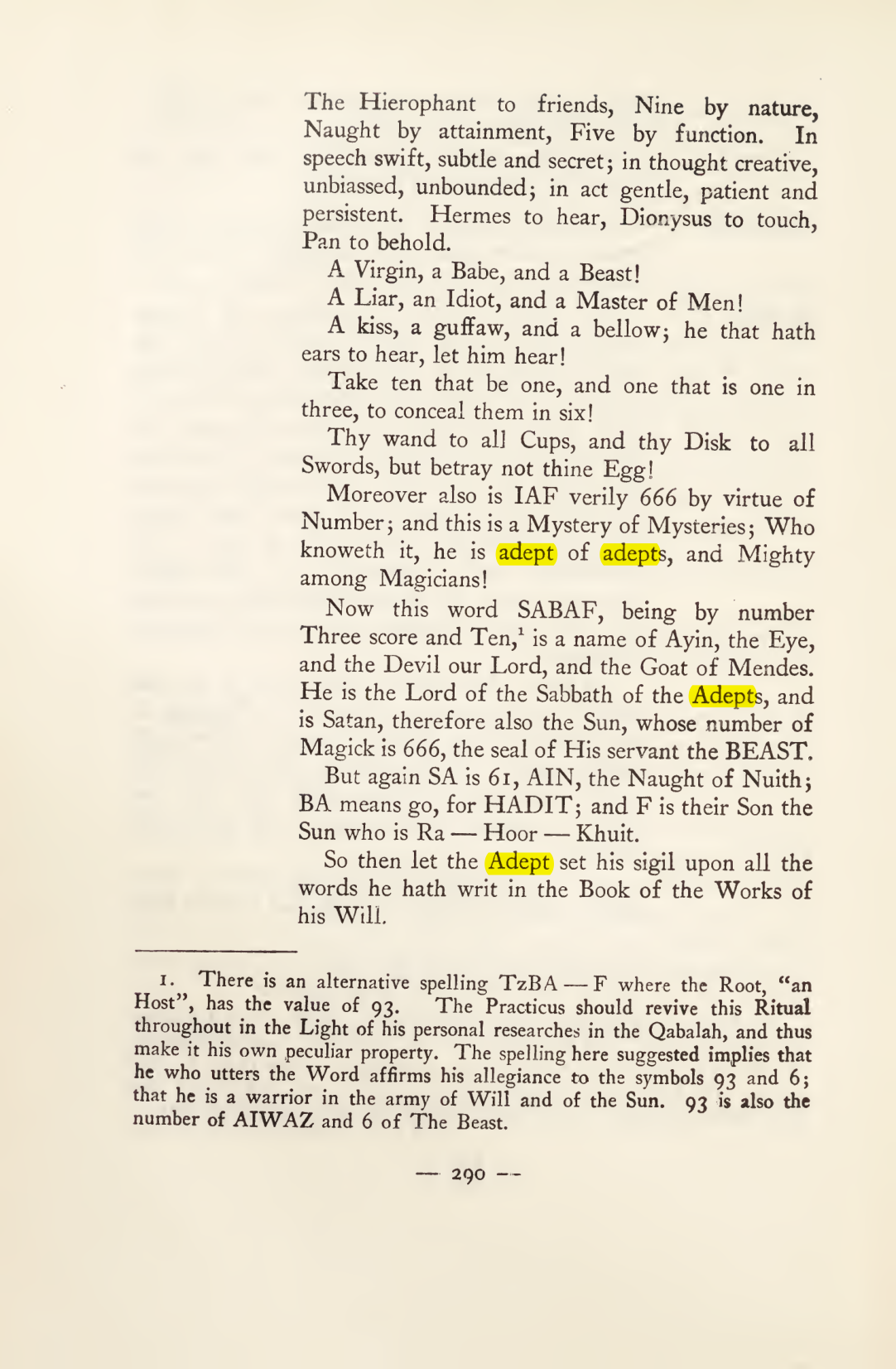 Original scan of Magick in Theory and Practice (Section 3), PDF page 86