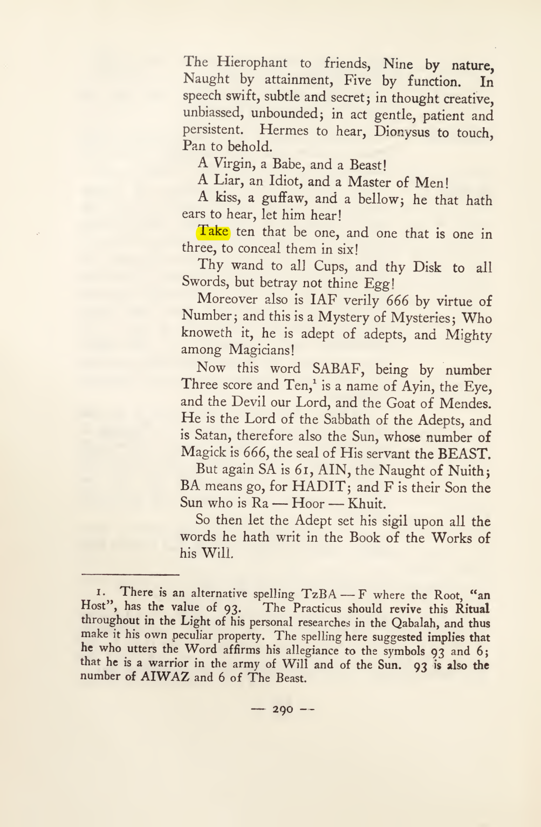 Original scan of Magick in Theory and Practice (Section 3), PDF page 86