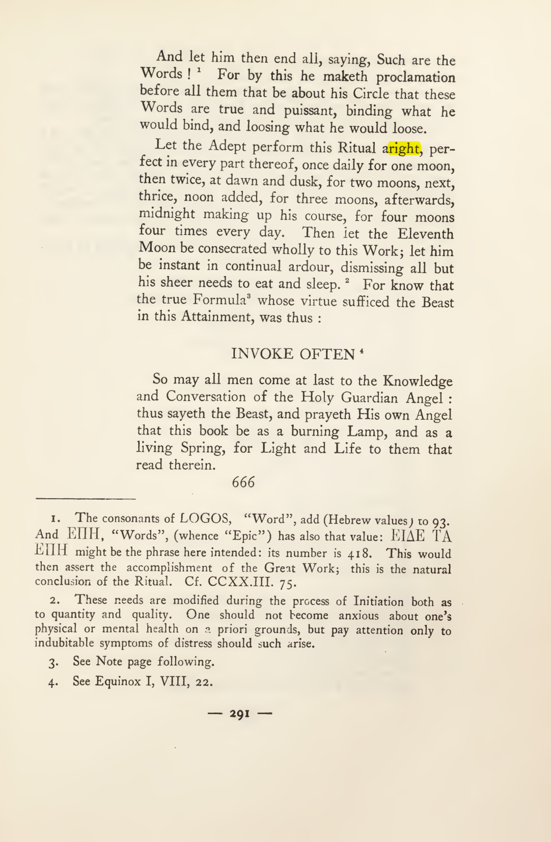 Original scan of Magick in Theory and Practice (Section 3), PDF page 87