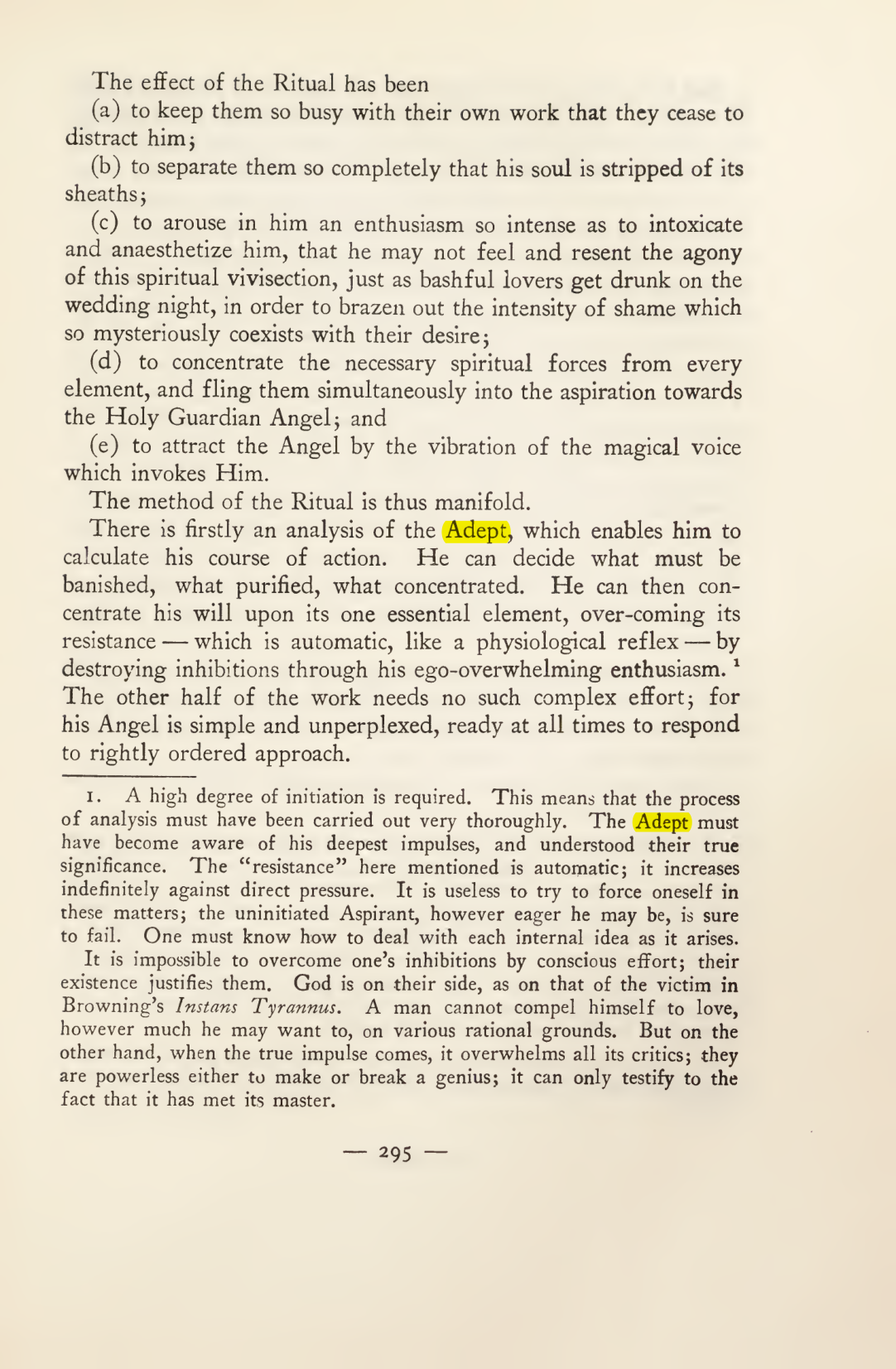 Original scan of Magick in Theory and Practice (Section 3), PDF page 91